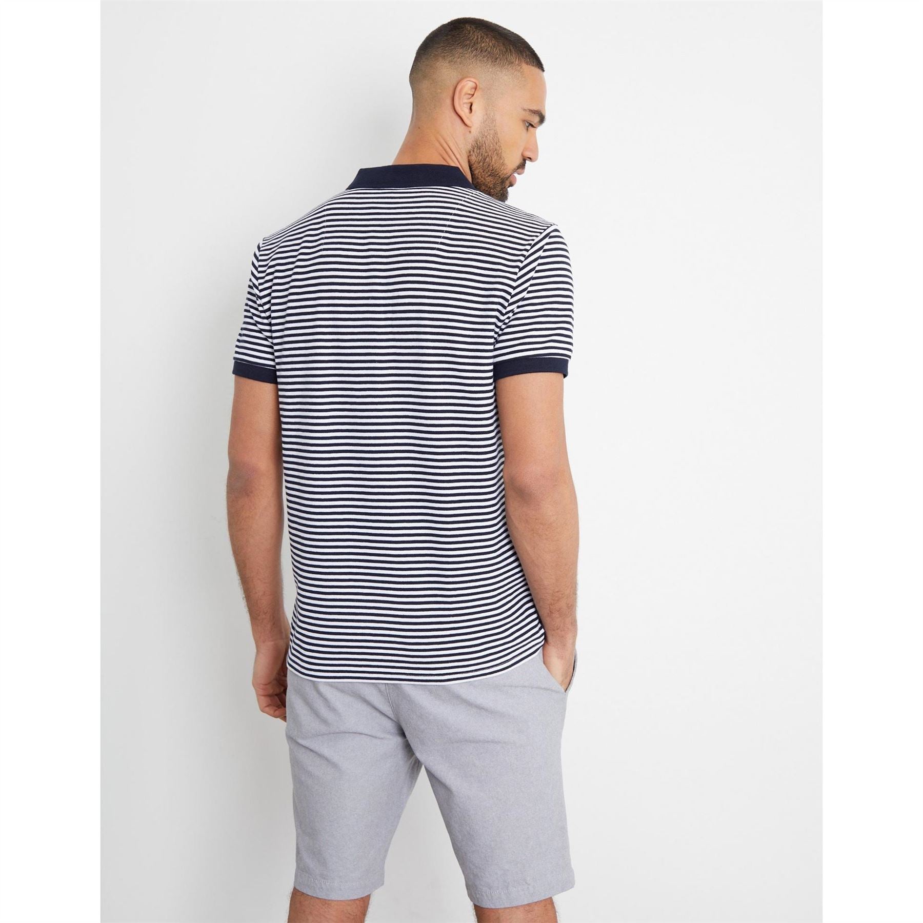 Threadbare Domino Regular Fit Short Sleeve Shirt