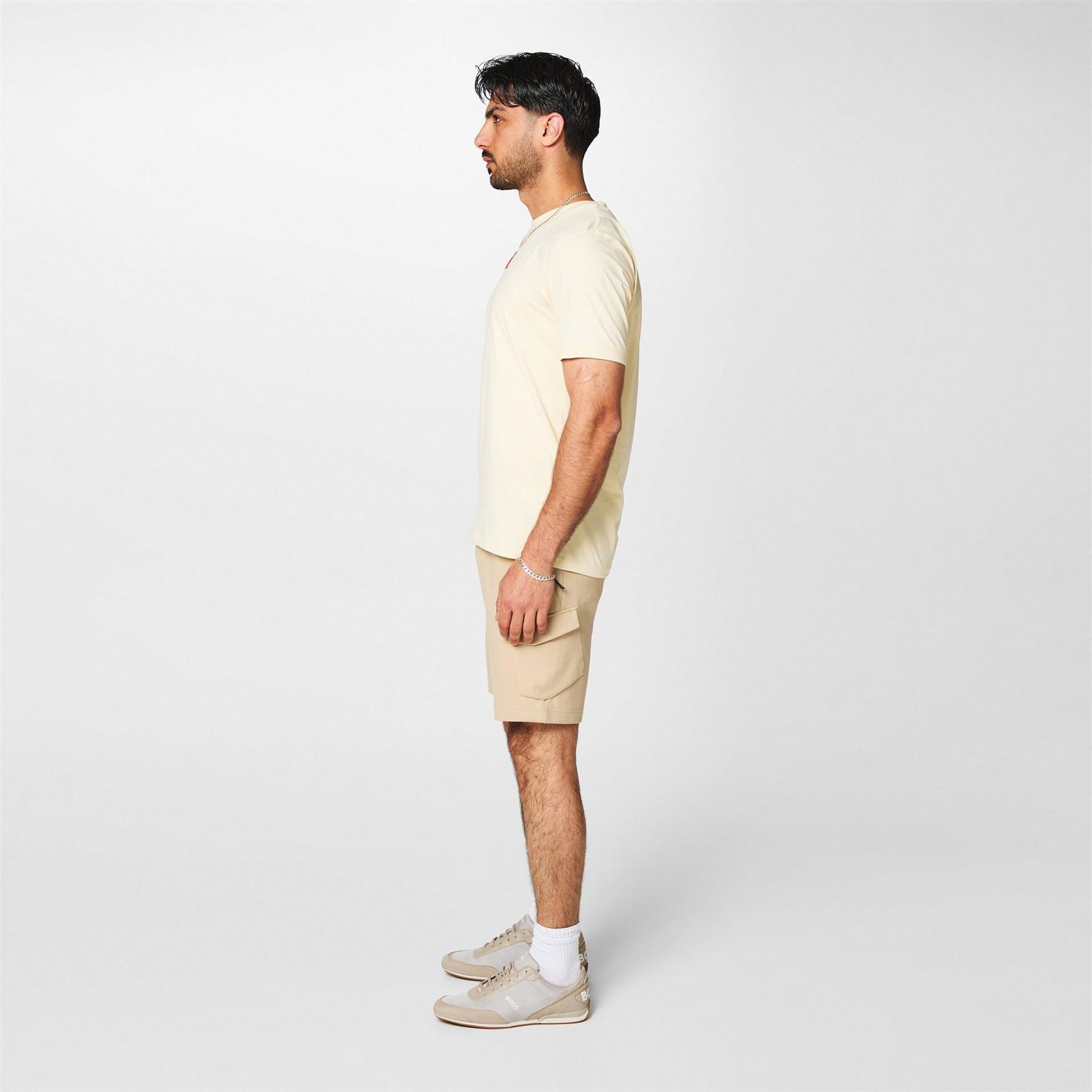 Boss Saturn Low Top Everyday Trainers With Technical Mesh
