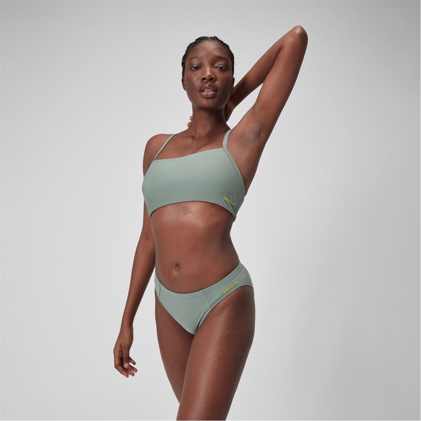 Speedo High Leg Swim Bikini Bottom