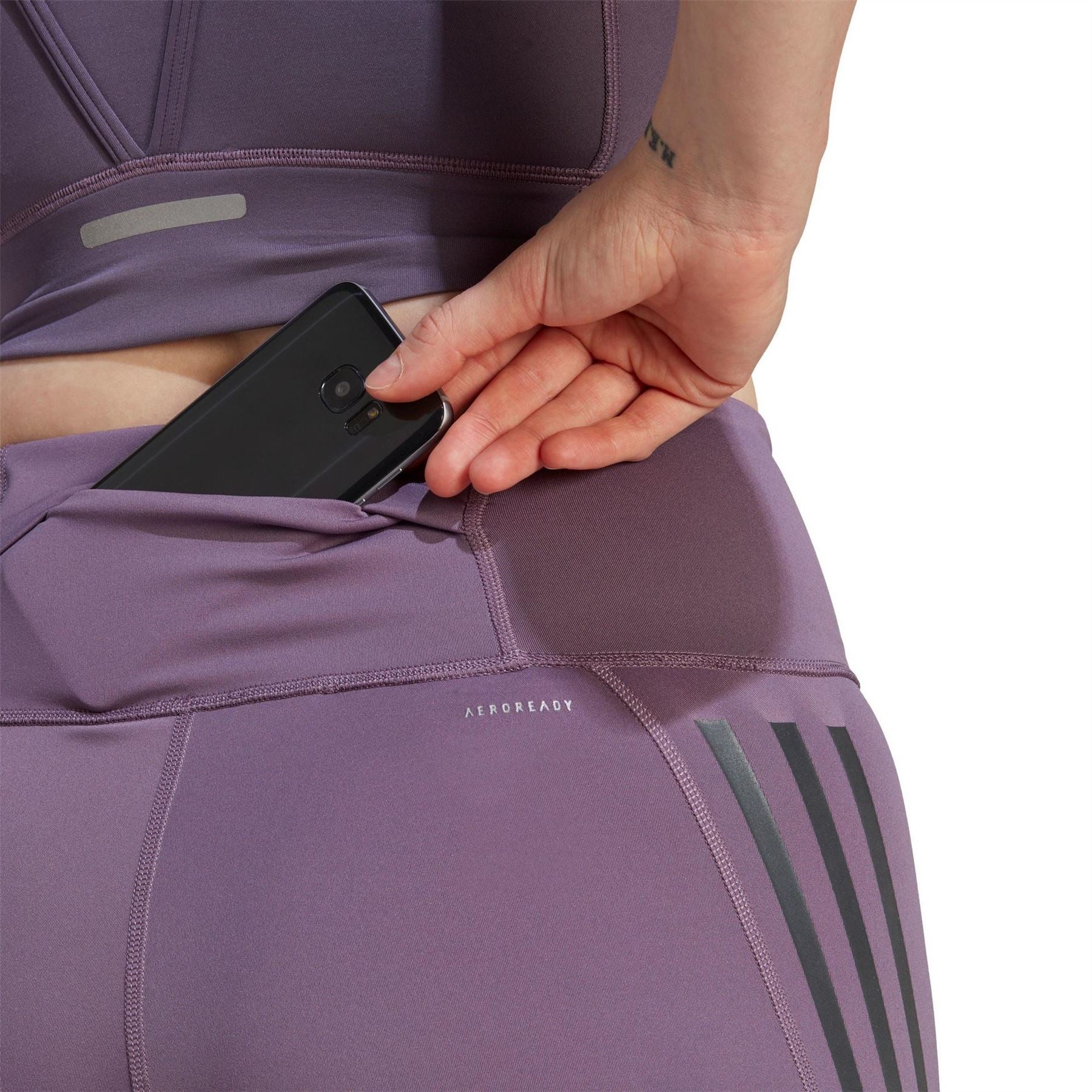 adidas Dailyrun 3s 7 8 Performance Running Tights