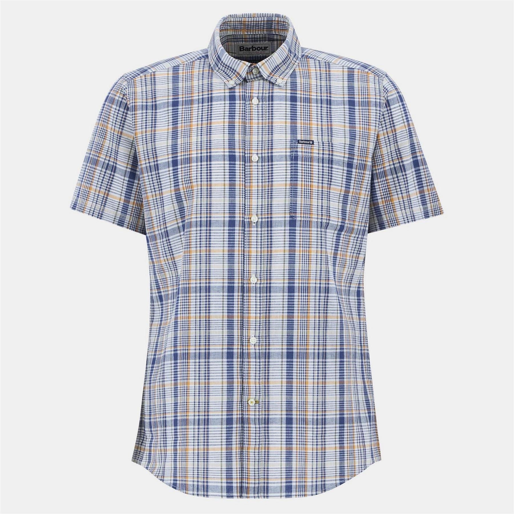 Barbour Elton Short Sleeve Patterned Shirt