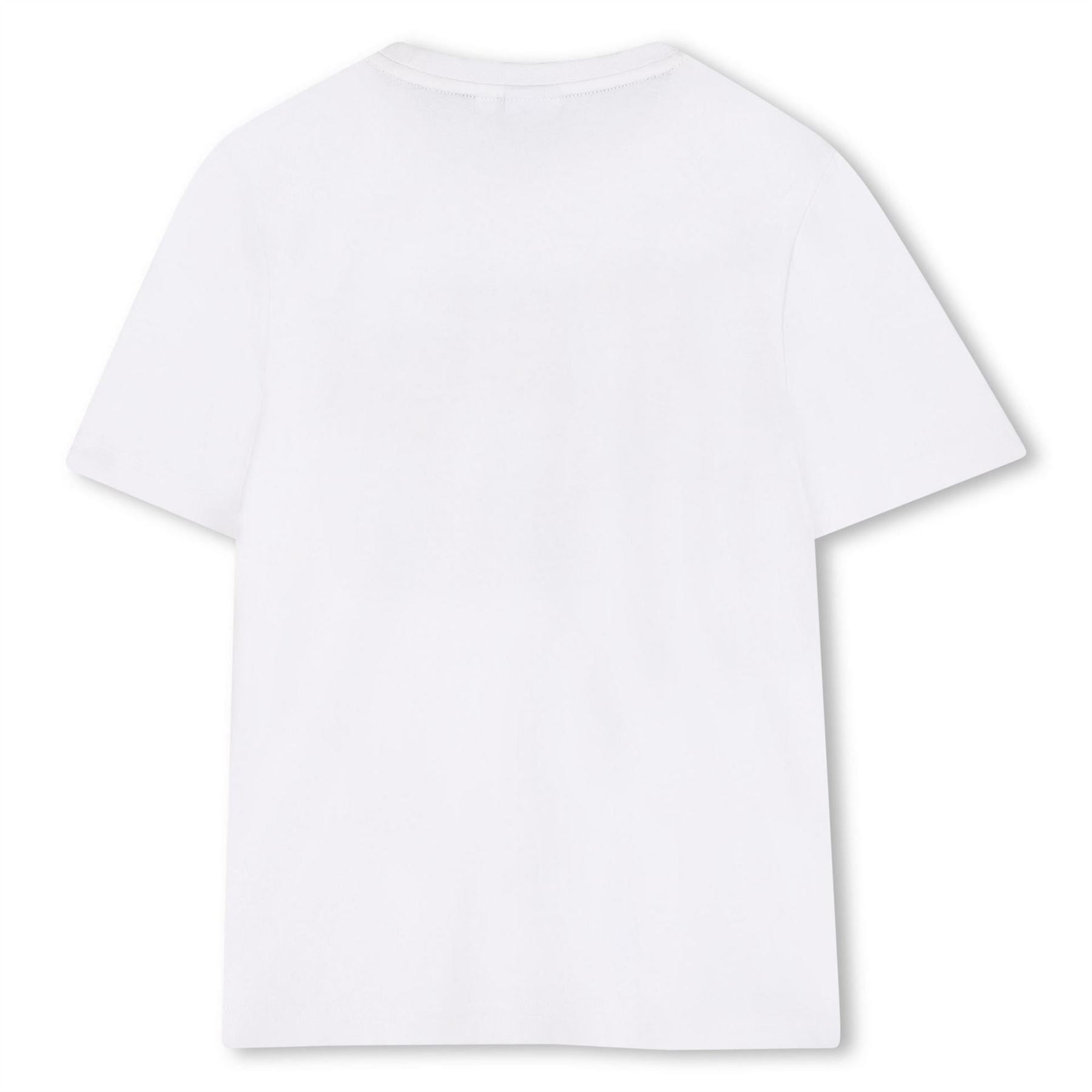 Boss Monogram Box Print Crew Neck Short Sleeve T-Shirt
