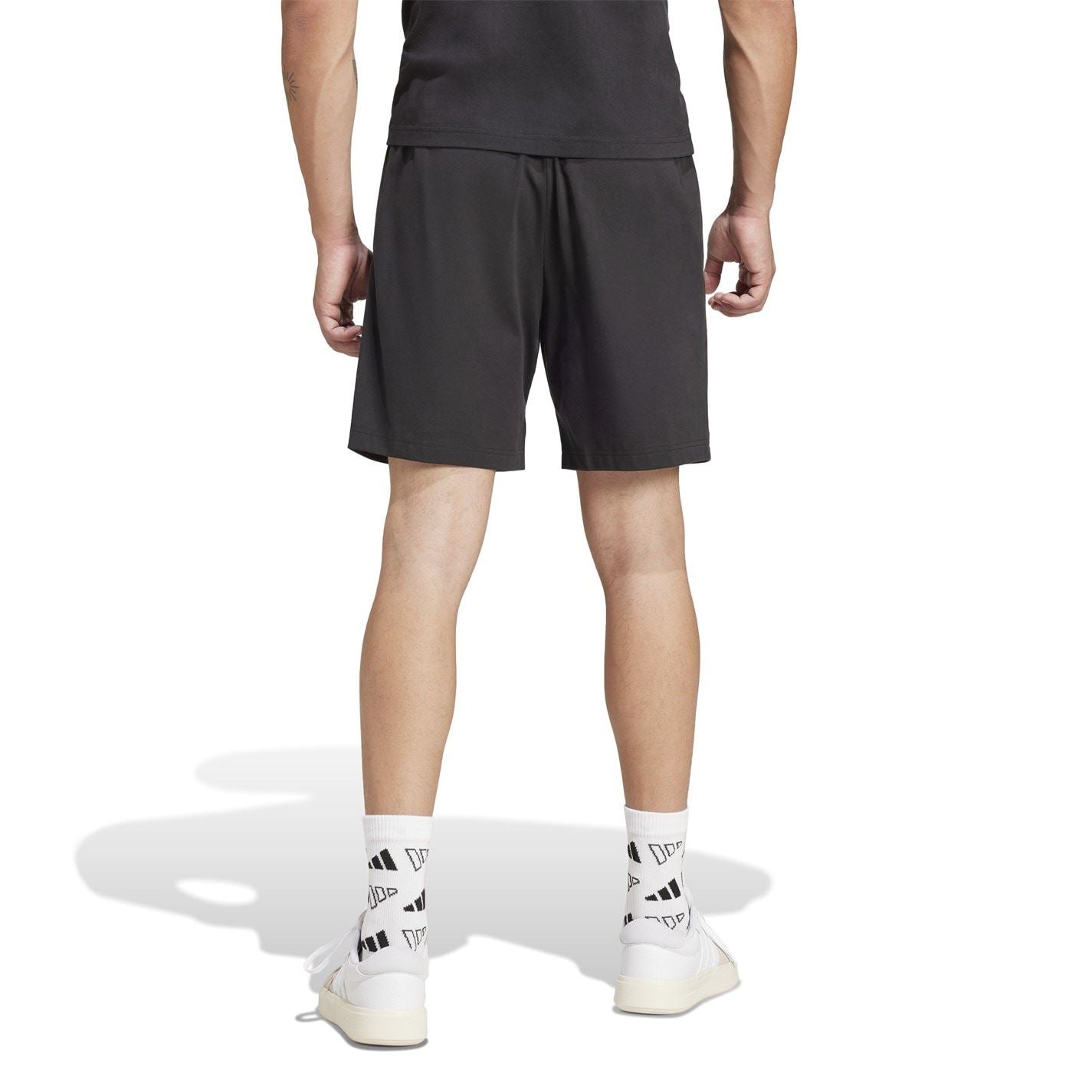 adidas Mens Essentials Linear Single Jersey Shorts