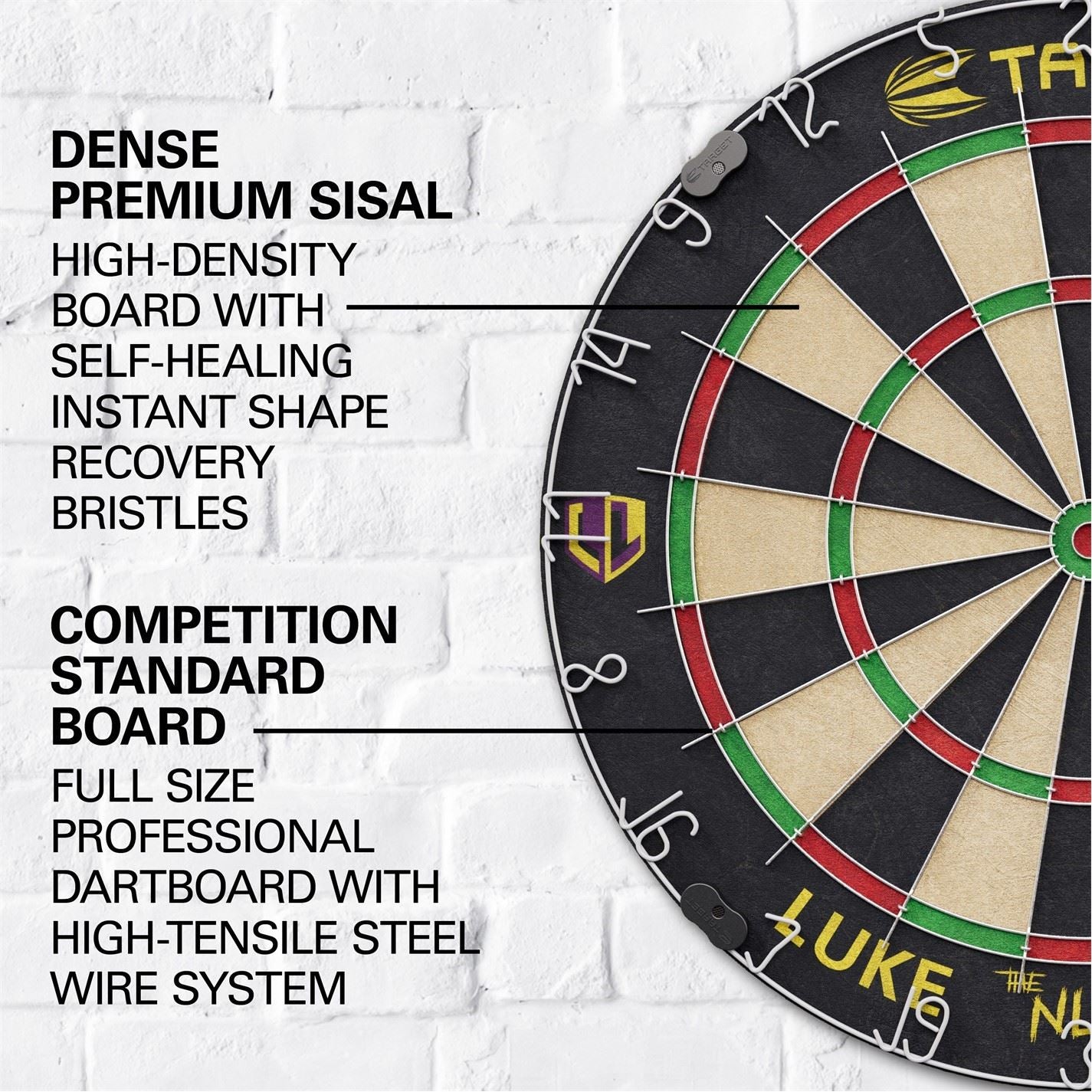 Target Darts Luke Littler Dartboard Set