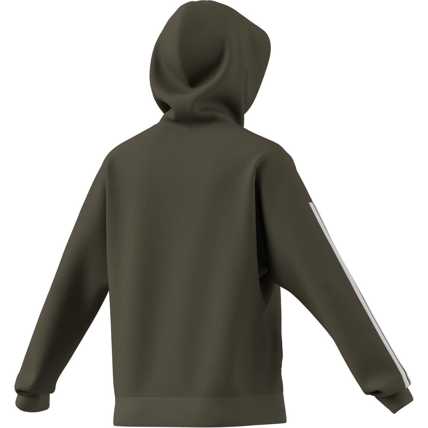 adidas Essentials 3 Stripes Fleece Hoodie