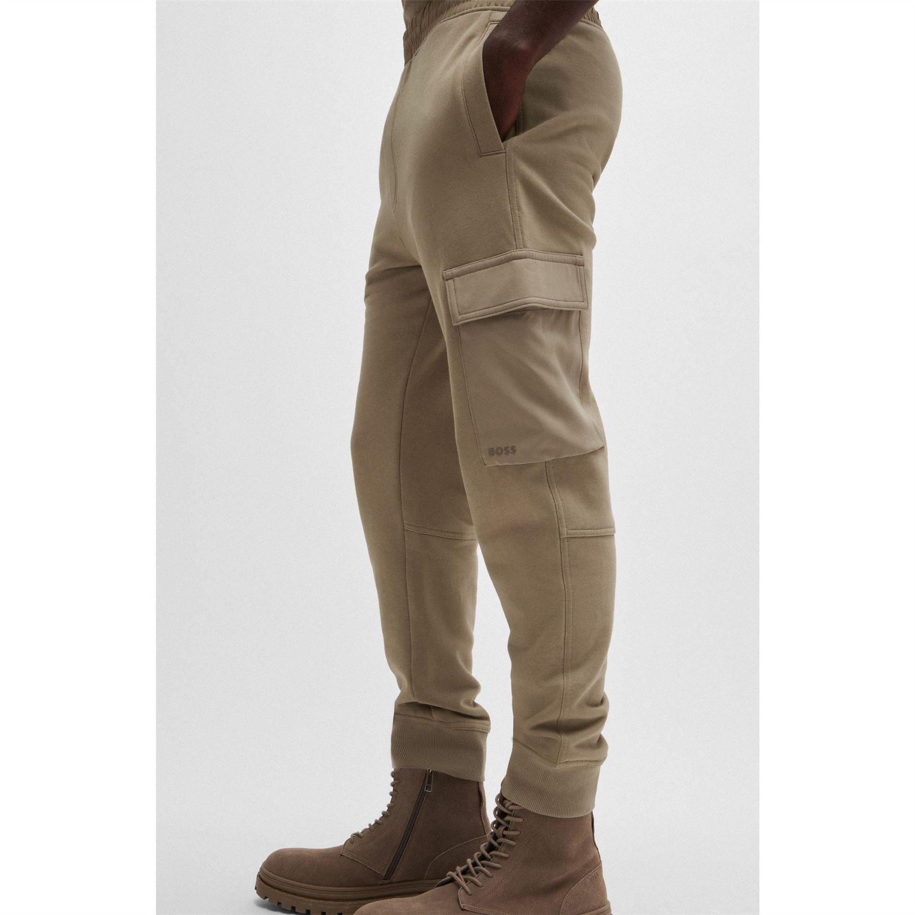 Boss Pocketcargo Closed Hem Fleece Trousers