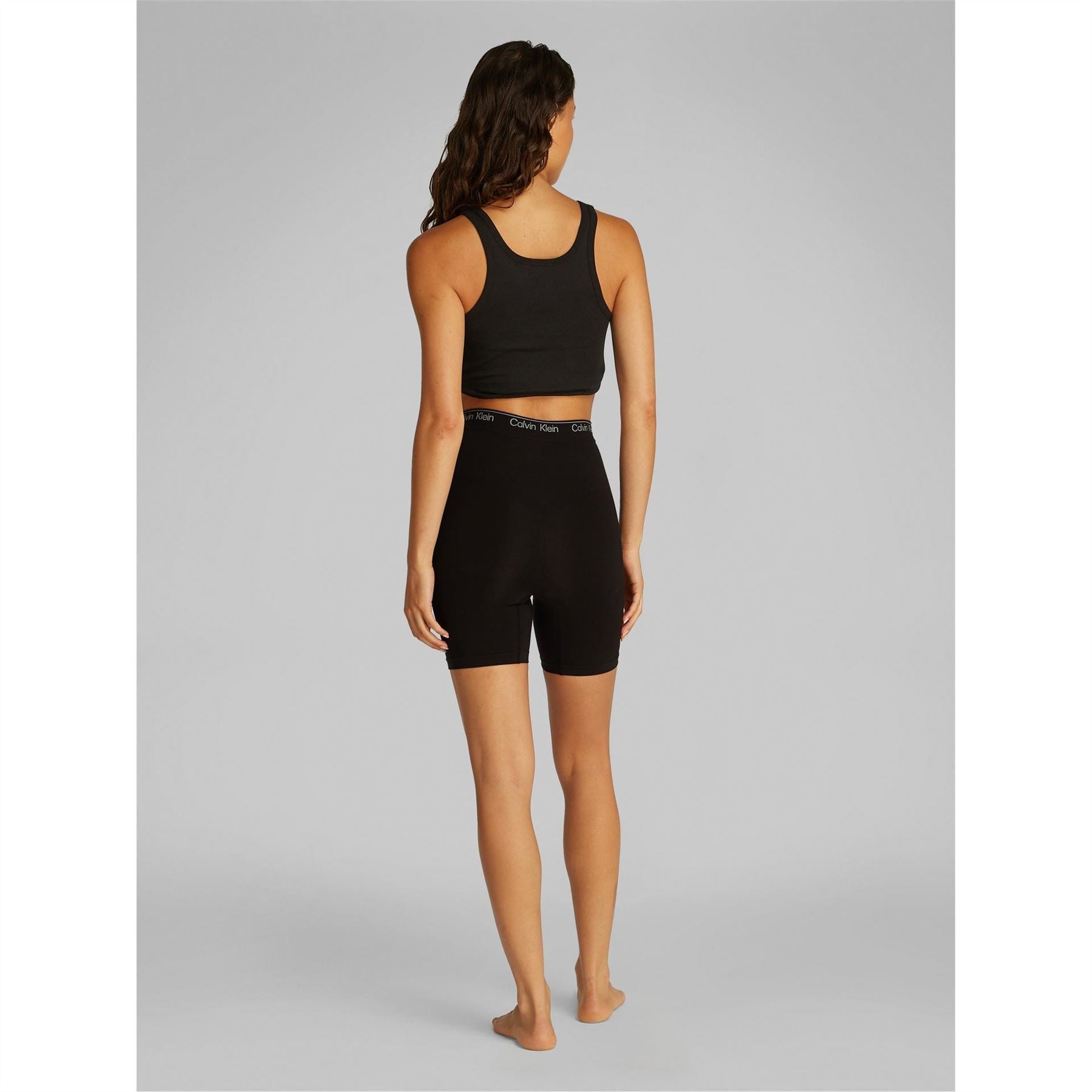 Calvin Klein Cotton Seamless Thigh Slimmer Control Shorts