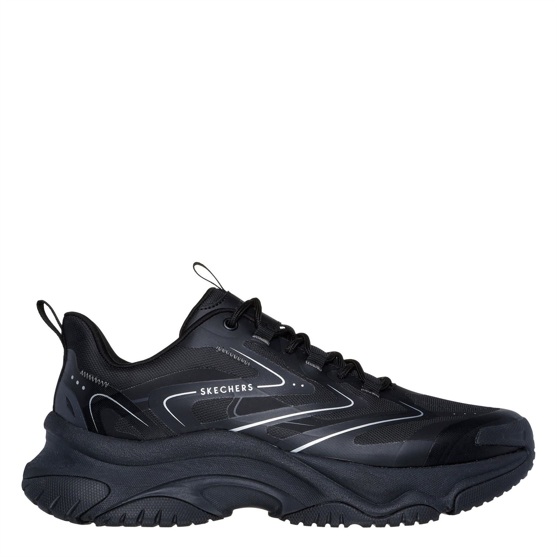 Skechers Moonhiker Javelin Lace-Up Platform Sneakers