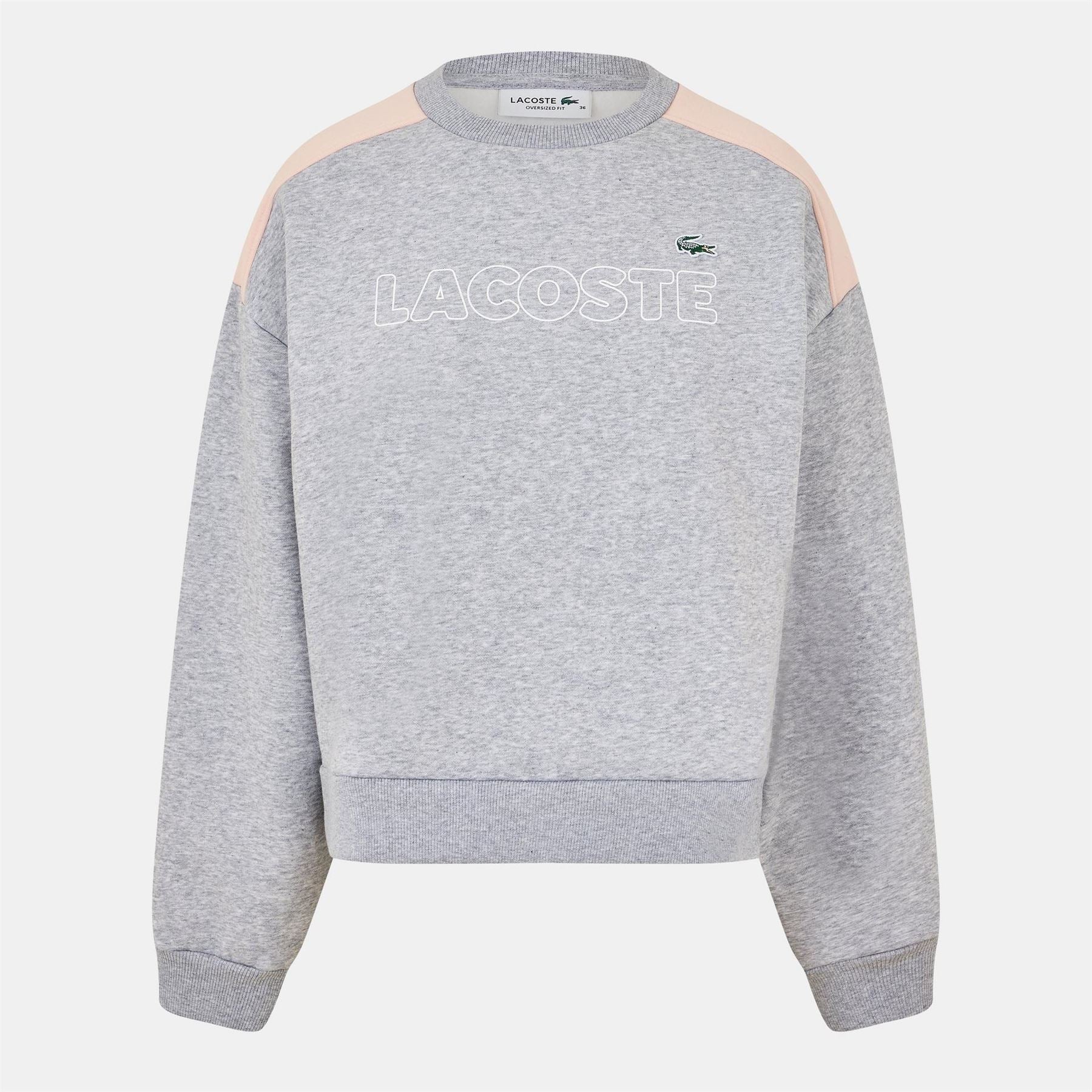 Lacoste Crew Neck Relaxed Fit Sweatshirt