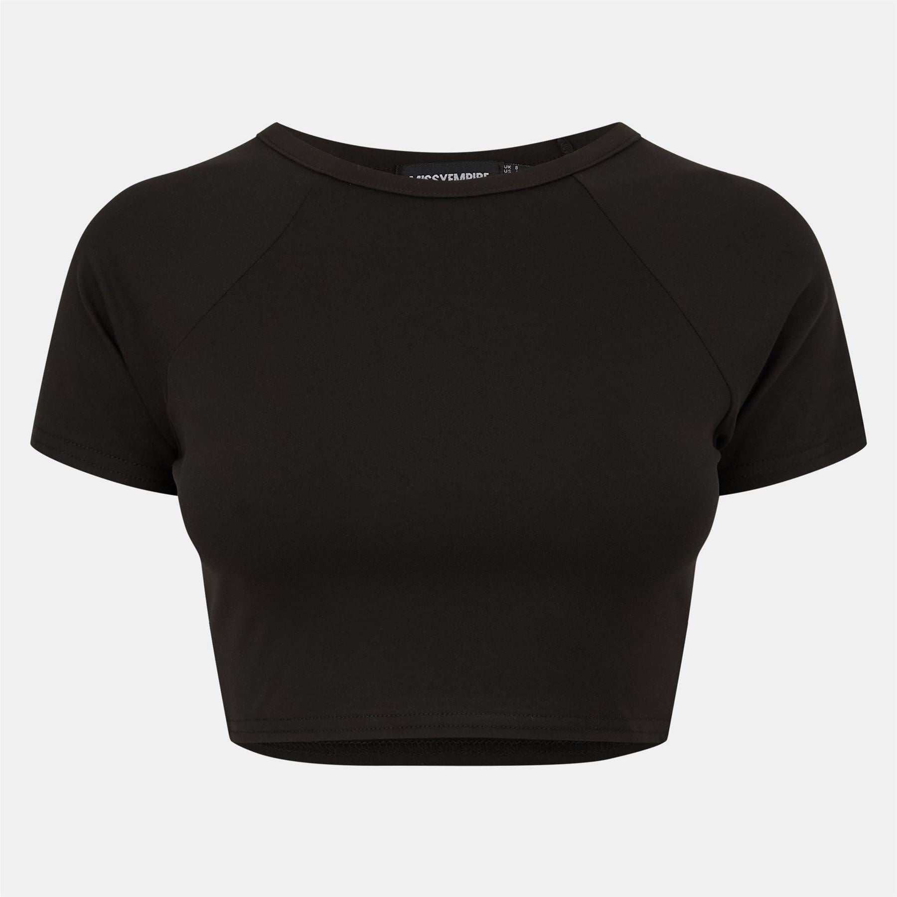 Missy Empire Womens Premium Sculpt Crop Tee