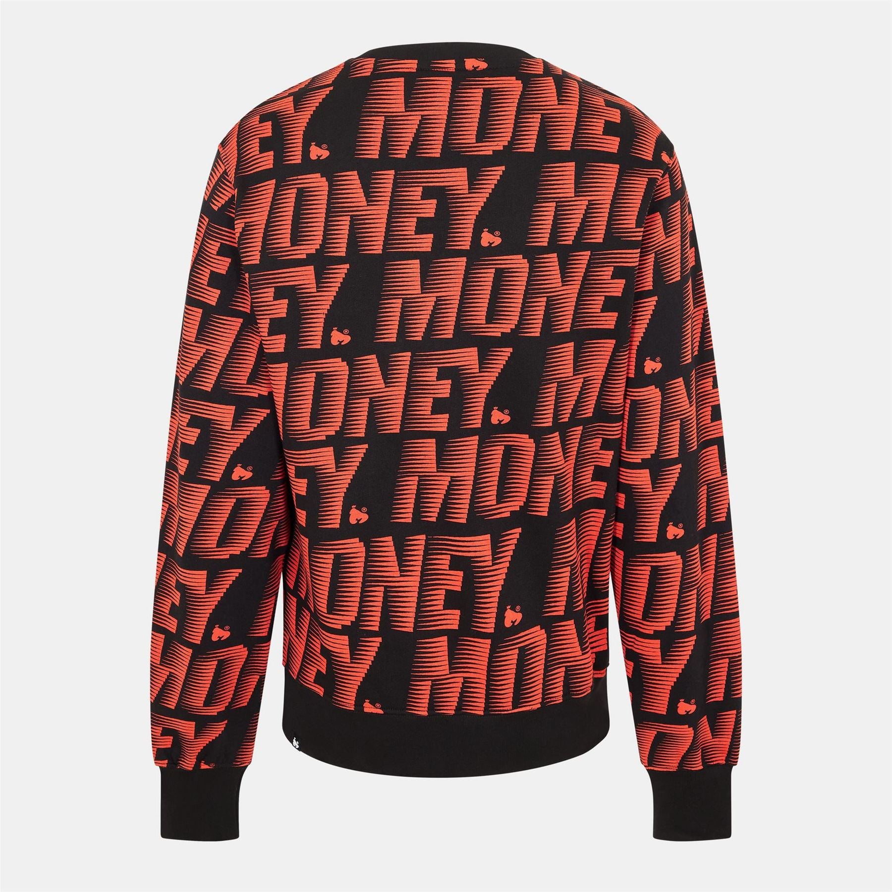 Money Zoom Crew Neck Long Sleeve Sweatshirt