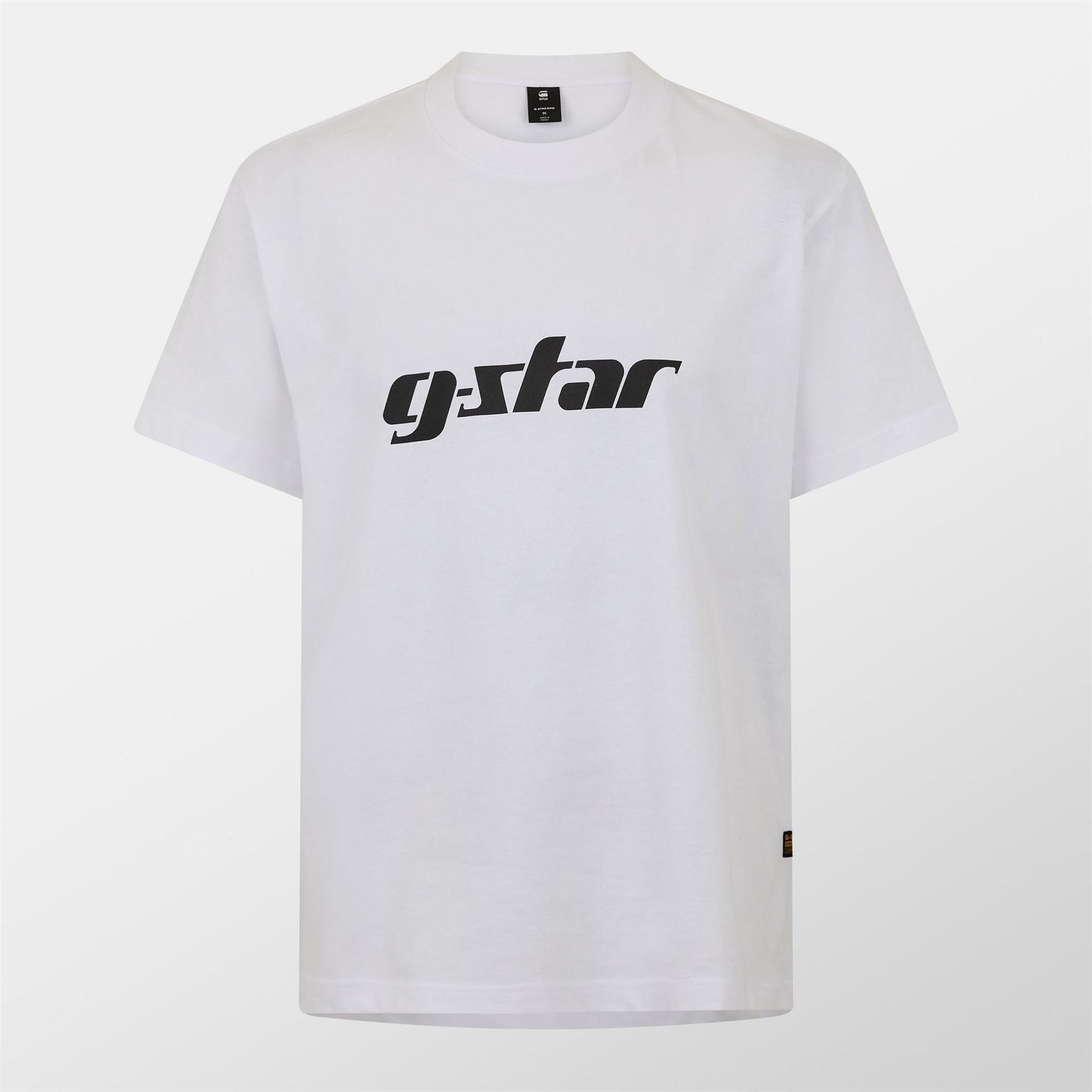 G Star Cursive Lettering Regular Fit T-Shirt