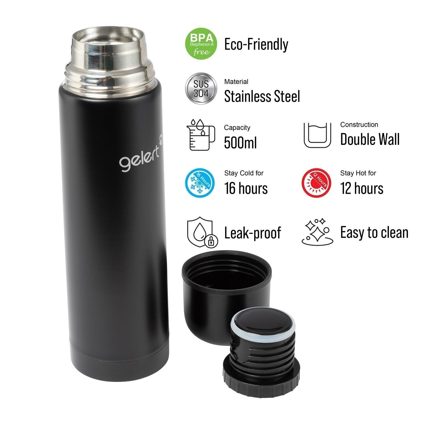 Gelert Insulated Flask 500ml
