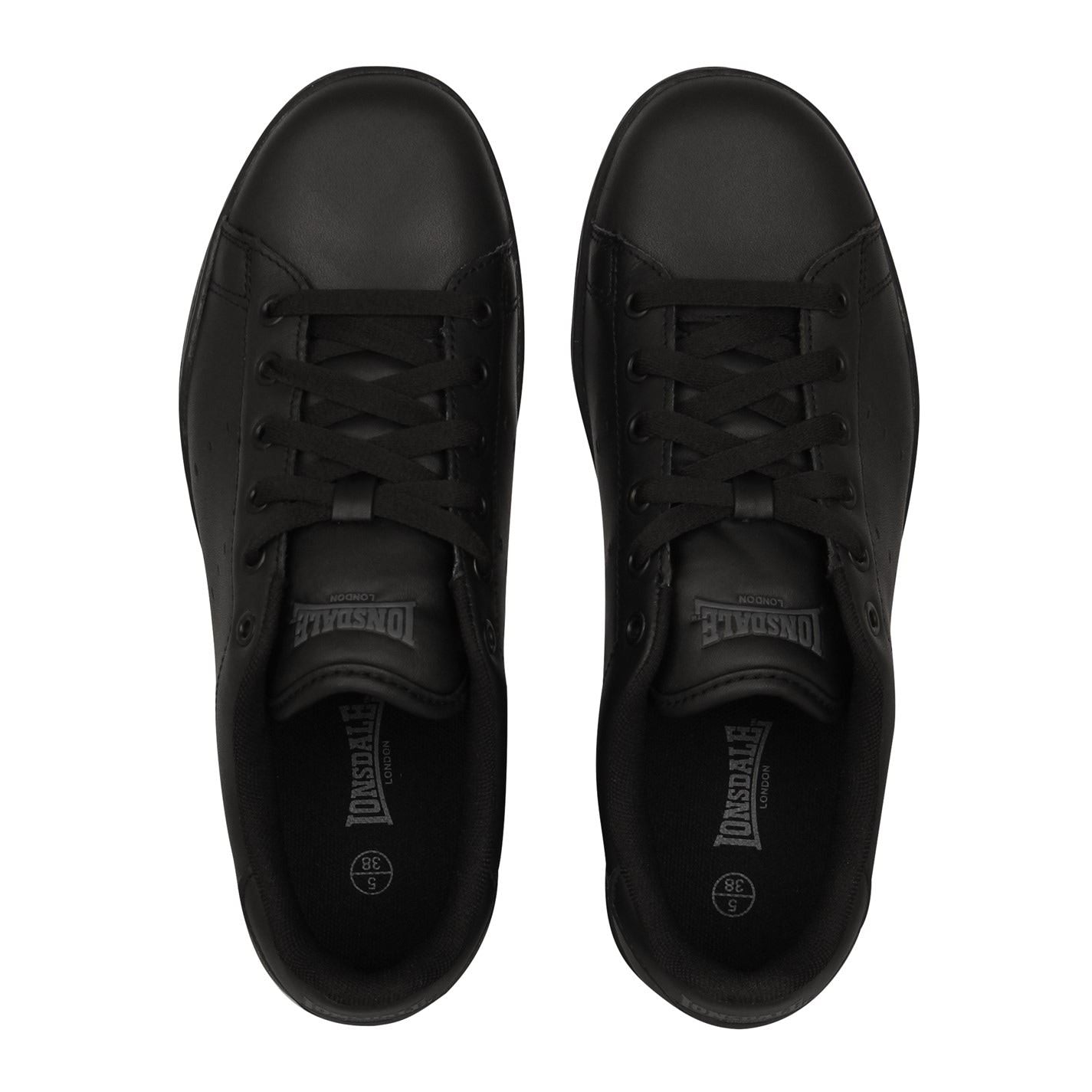 Lonsdale Leyton Leather Trainers Juniors
