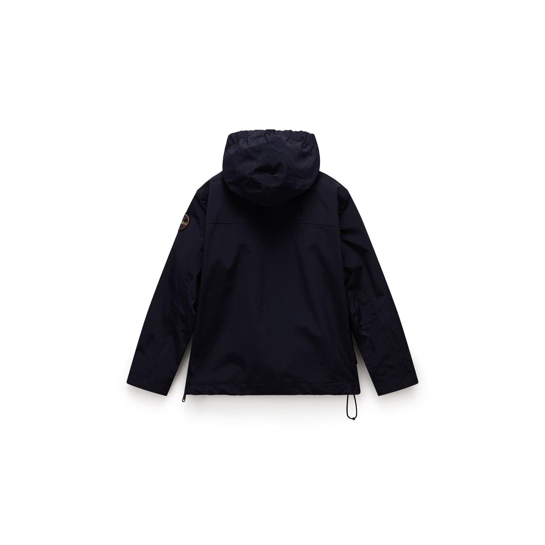 Napapijri Rainforest Solid Patterned Hooded Chest Pocket Rain Jacket