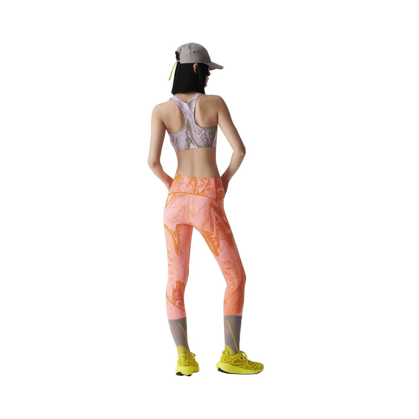 adidas Marble Patterned Shapewear Leggings