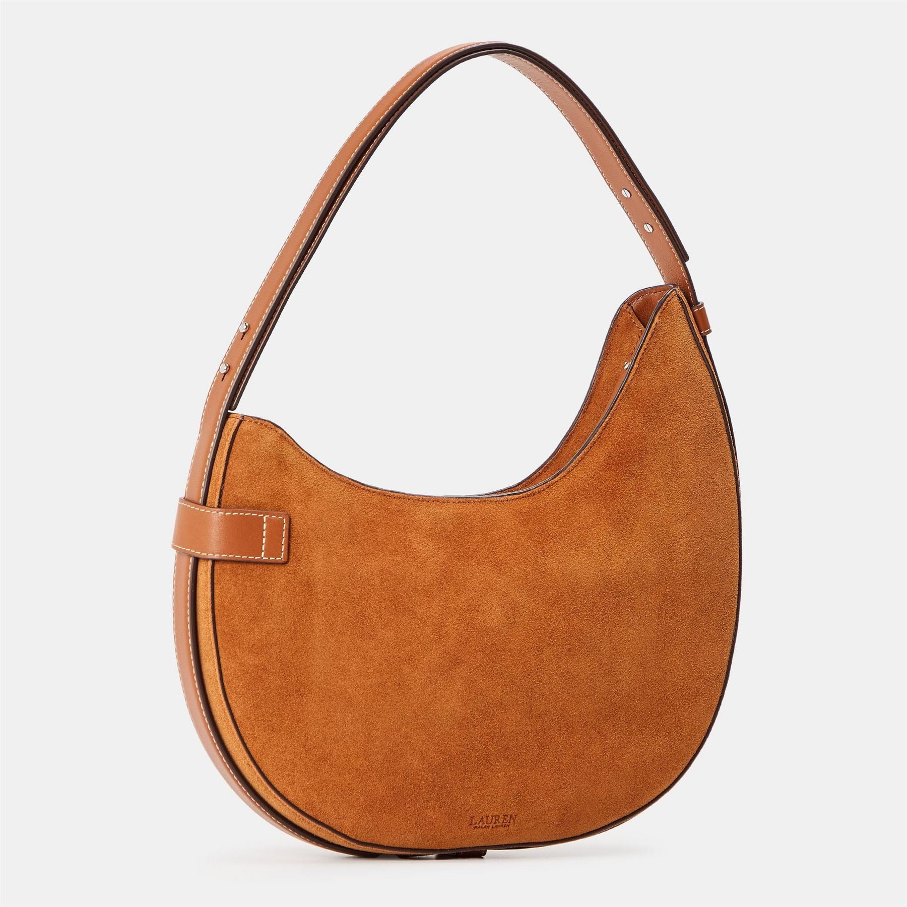 Lauren by Ralph Lauren Real Leather Tasha Large Shoulder Bag