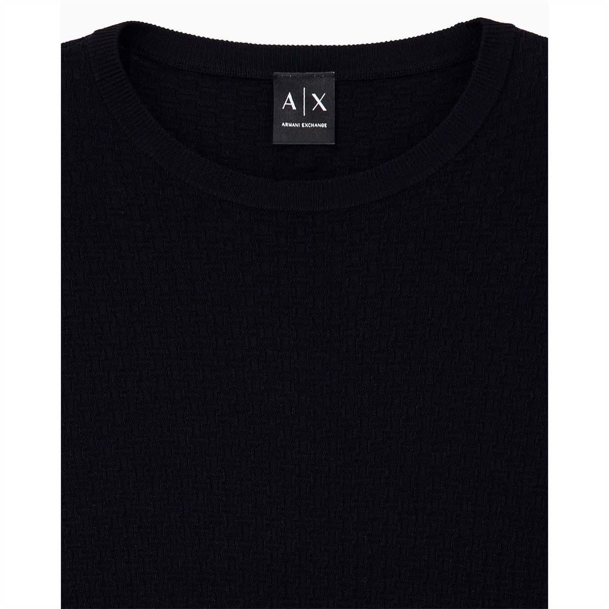Armani Exchange Crew Neck Long Sleeve Regular Fit Sweater