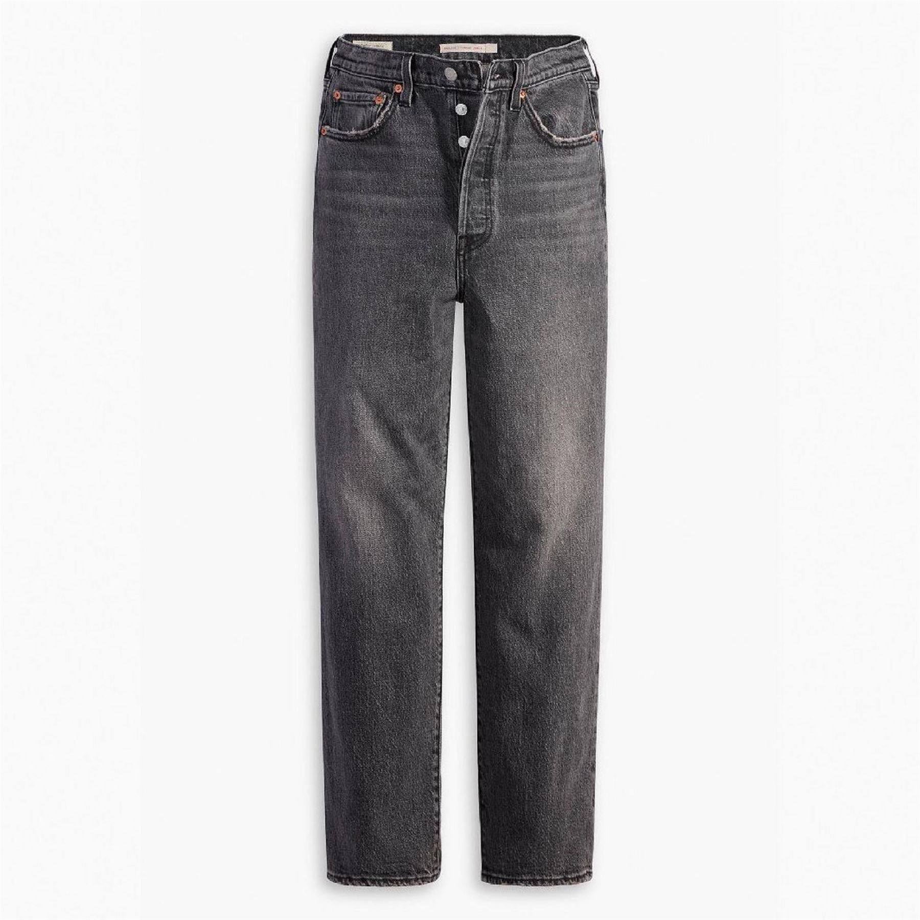 Levis Ribcage High Rise Straight Leg Jeans