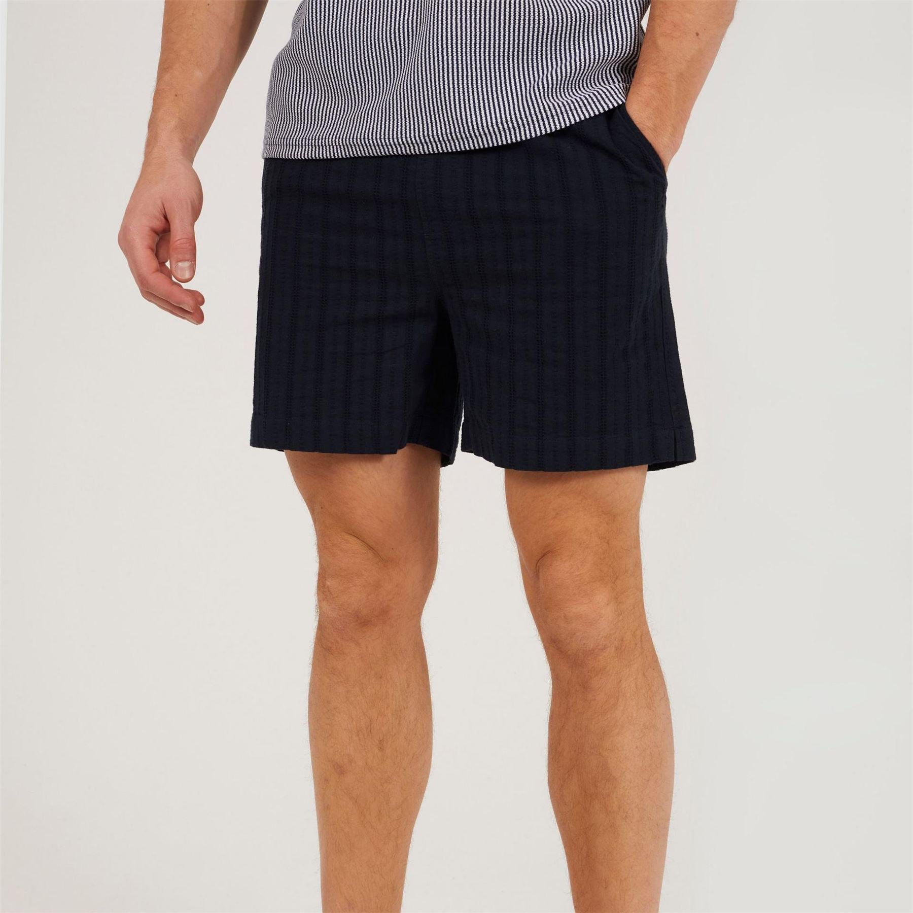 Brave Soul Elasticated Woven Tracksuit Shorts