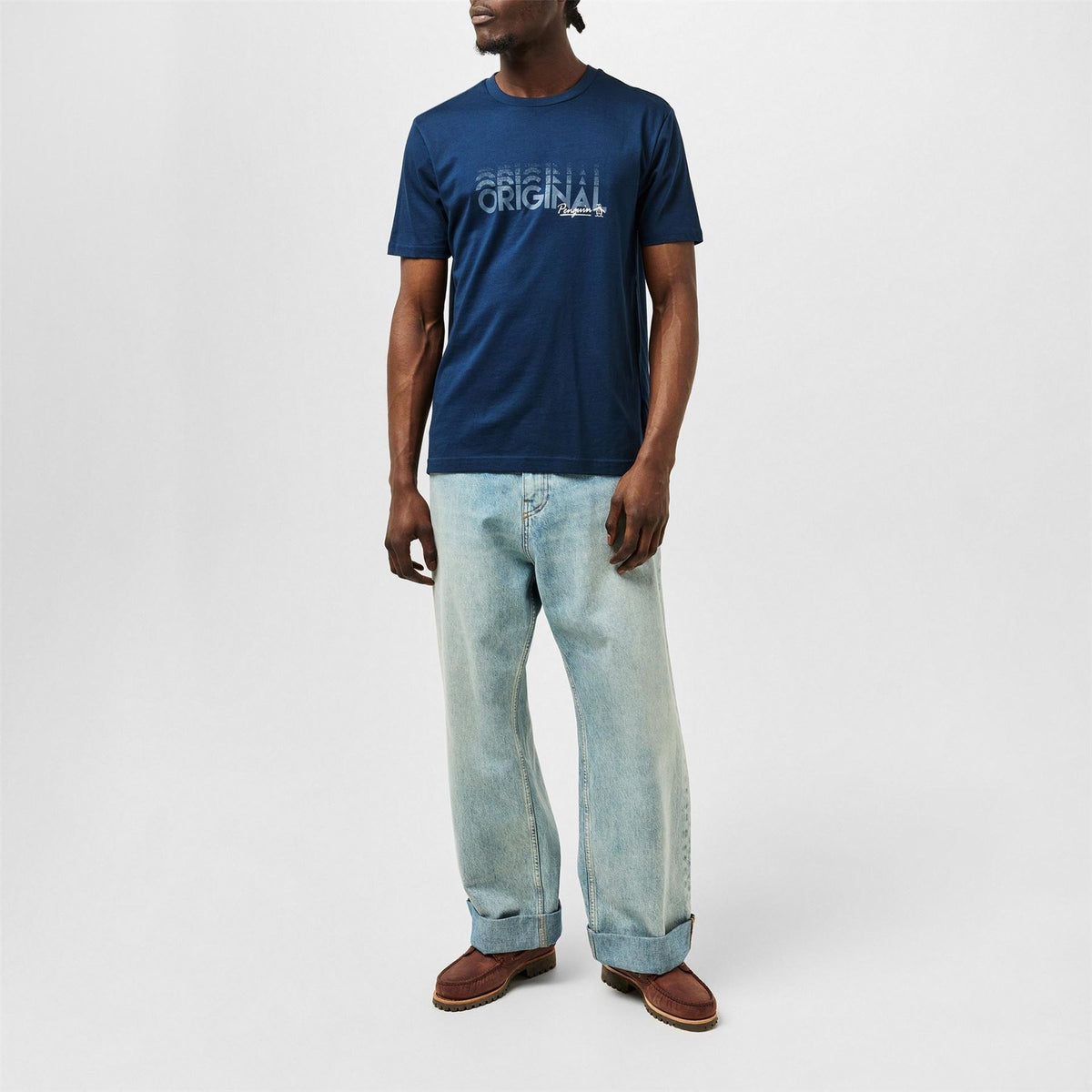 Original Penguin Penguin Graphic Crew Neck Regular Fit T-Shirt