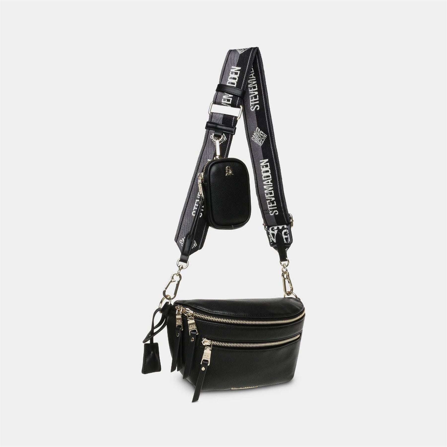 Steve Madden Crescent Shape Sling Bag with Chain Strap