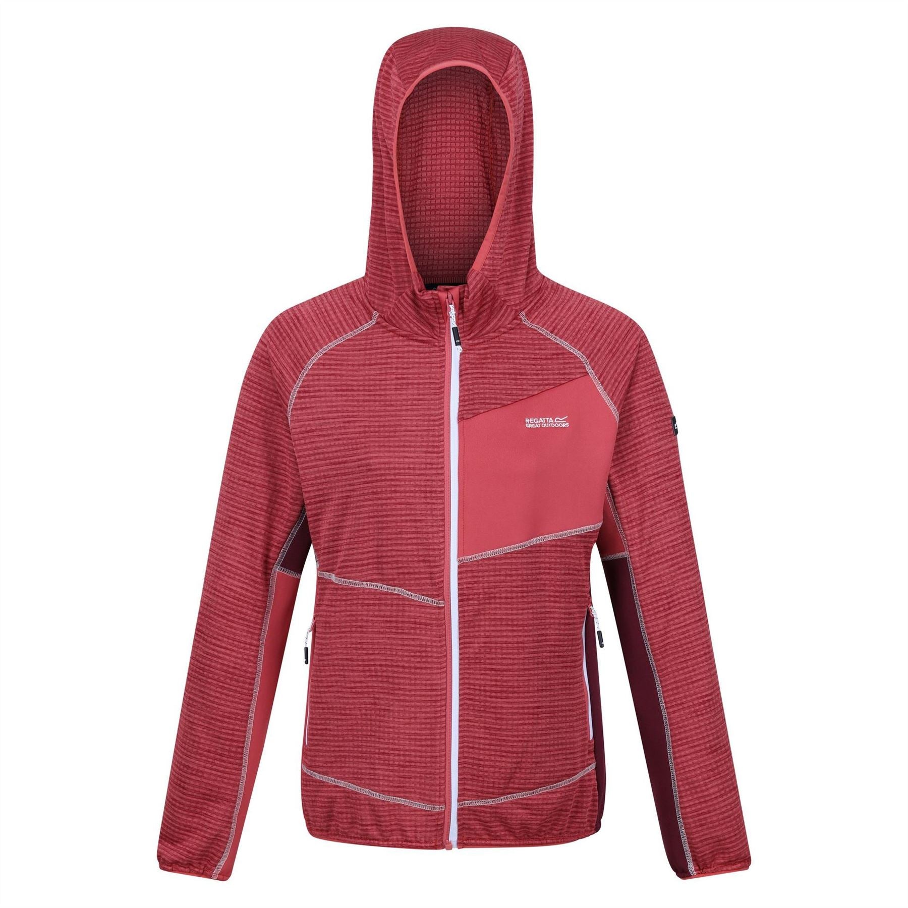 Regatta Attare II Color Block Full Zip Hooded Softshell Jacket
