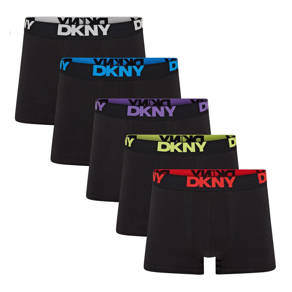 DKNY Mens 5 Pack Boxer Shorts Scottsdale