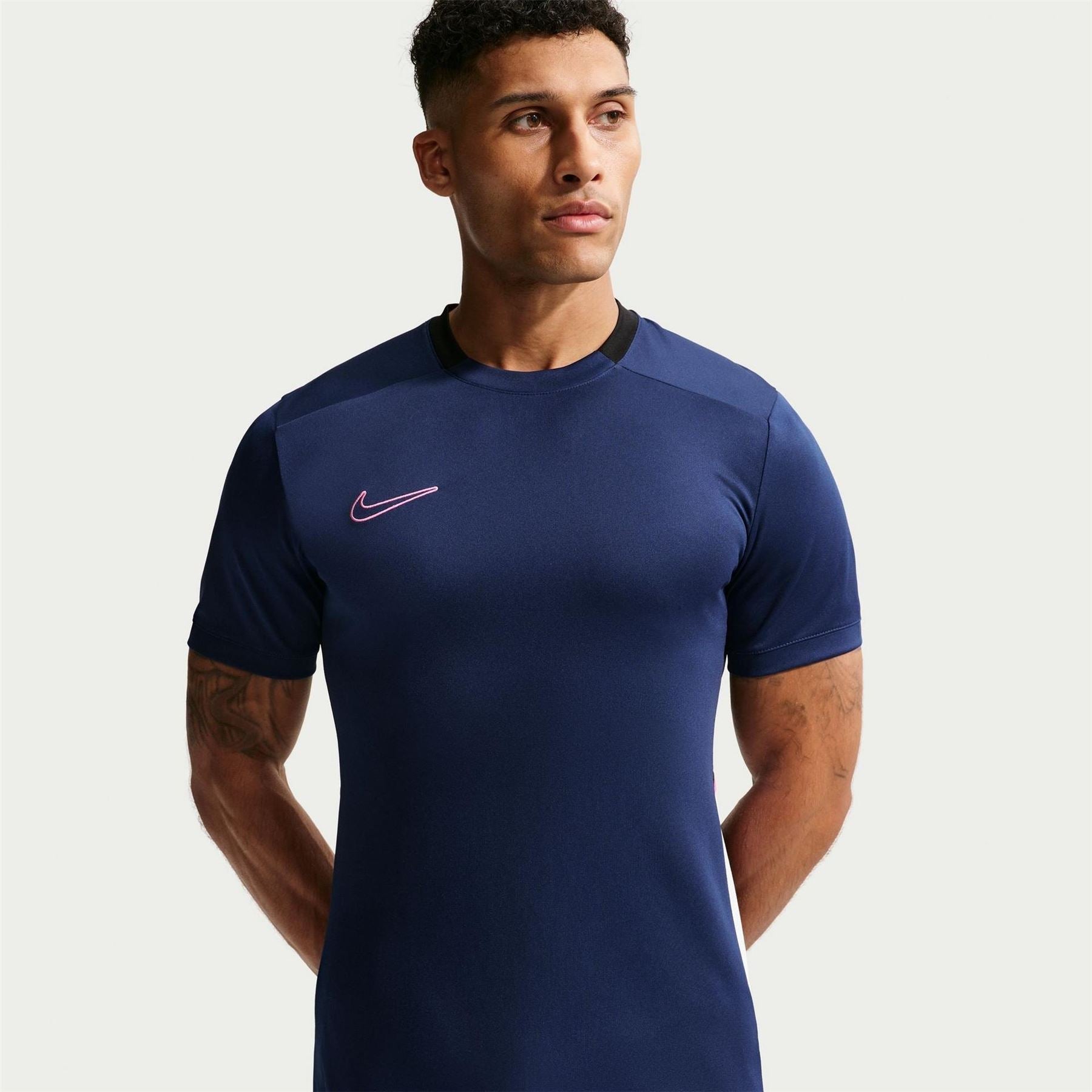 Nike Mens Dri Fit Academy Short Sleeve Football Top