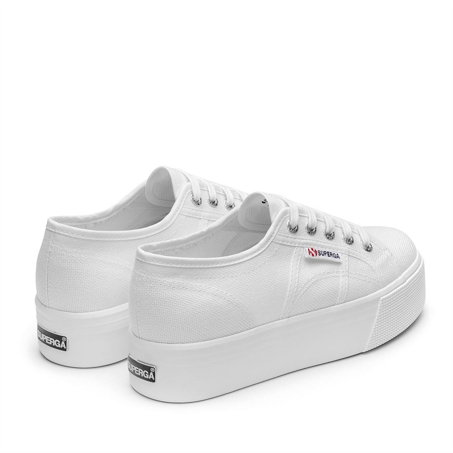 Superga 2790 Linea Canvas Low Top Platform Sneakers