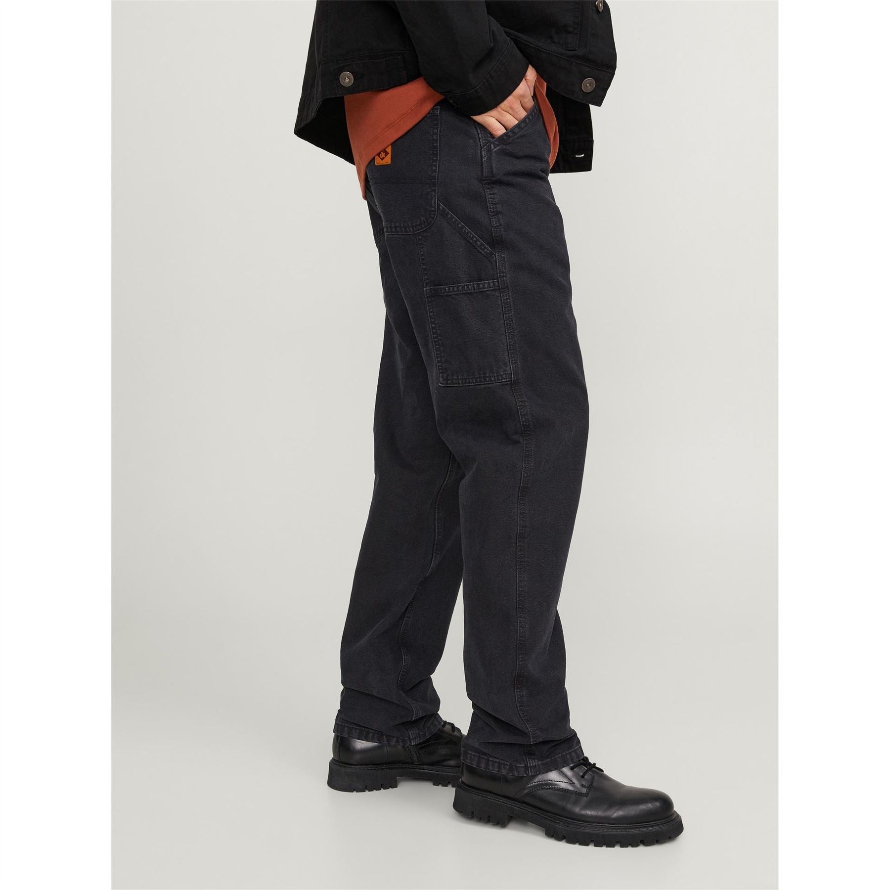 Jack and Jones Eddie Carpenter Relaxed Fit Jeans