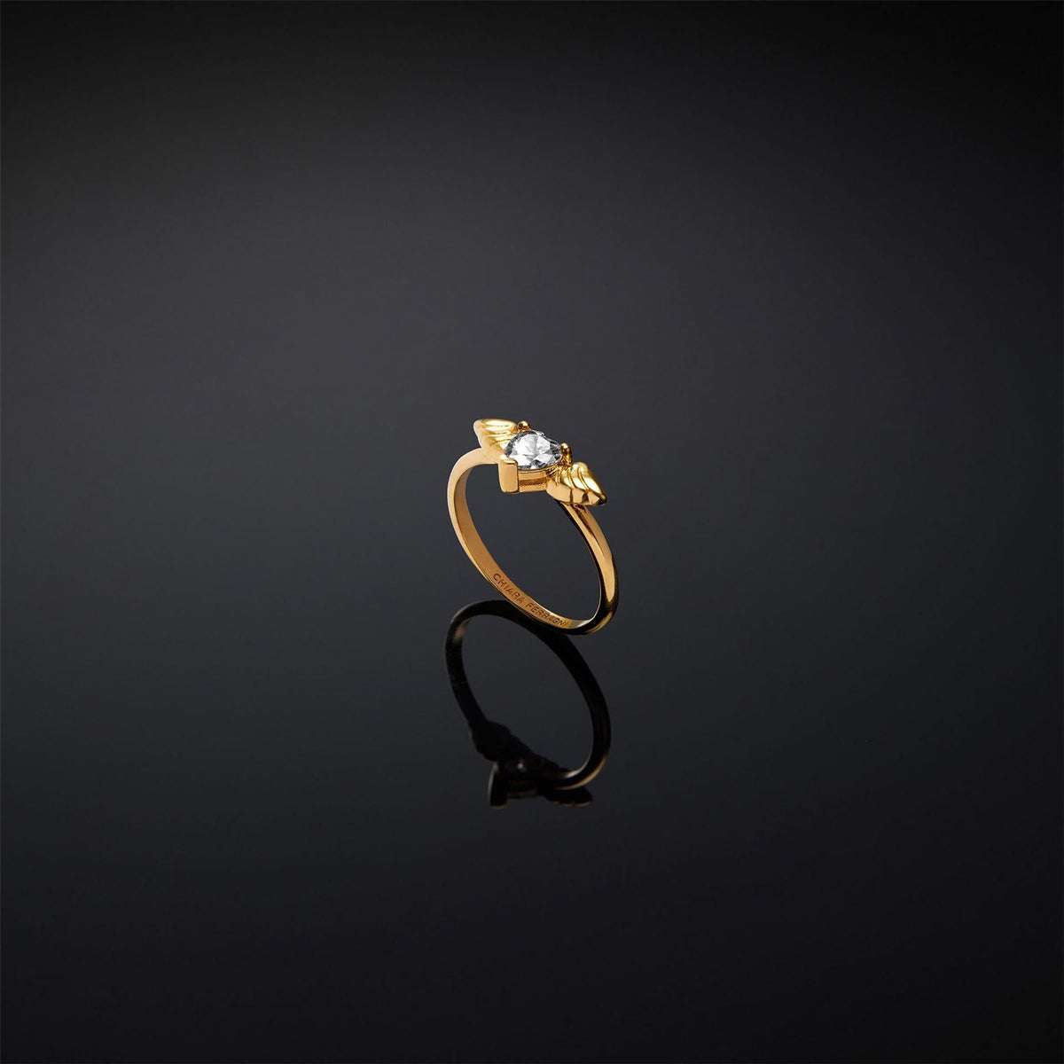 Chiara Ferragni Cupido Cubic Zirconia Band Ring