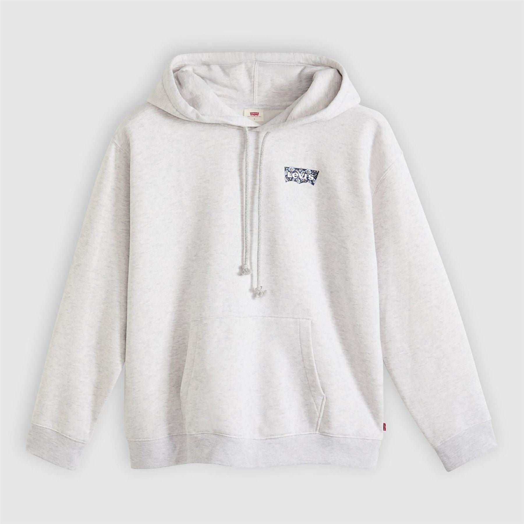 Levis Hooded Neck Long Sleeve Relaxed Fit Sweatshirt