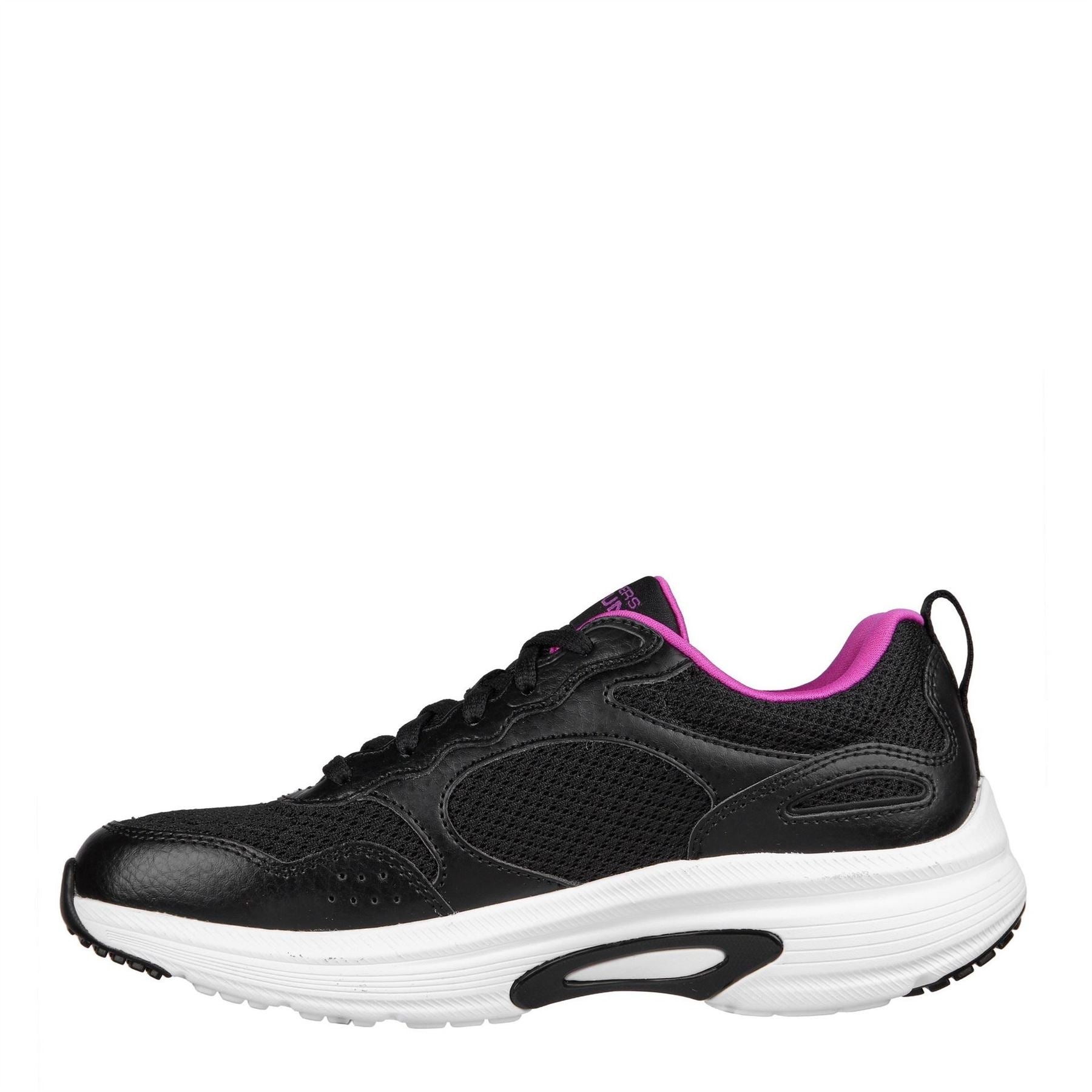 Skechers Womens Run Arch Fit   Easy Road Slip On Trainers