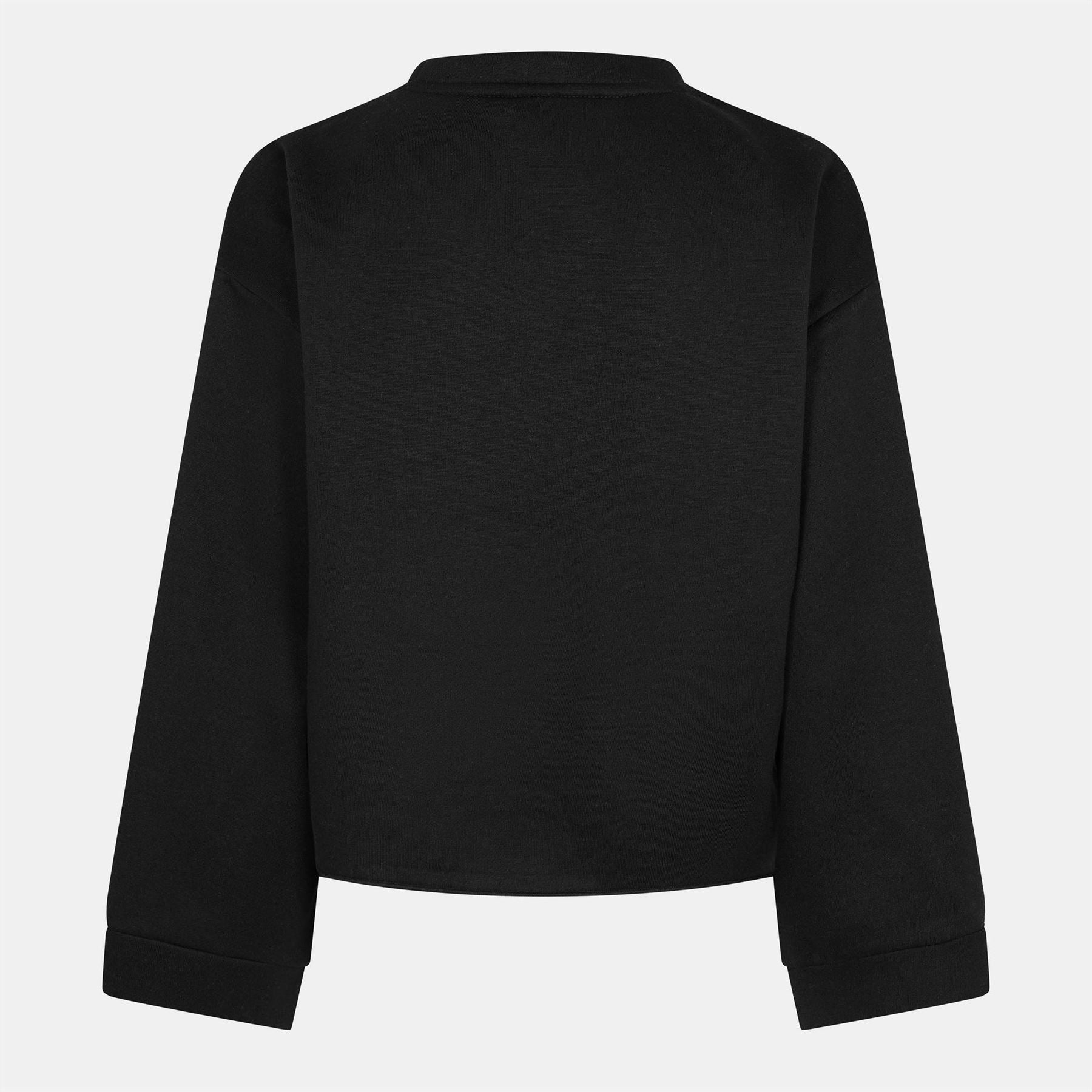 Vero Moda Laila Floral Embroidered Drop Shoulder Long Sleeve Relaxed Fit Sweater