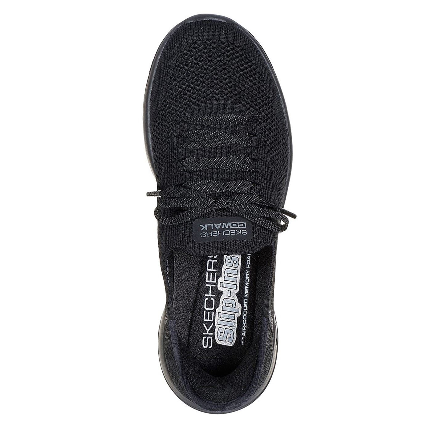 Skechers Plush Knit Low Top Slip-In Sneakers