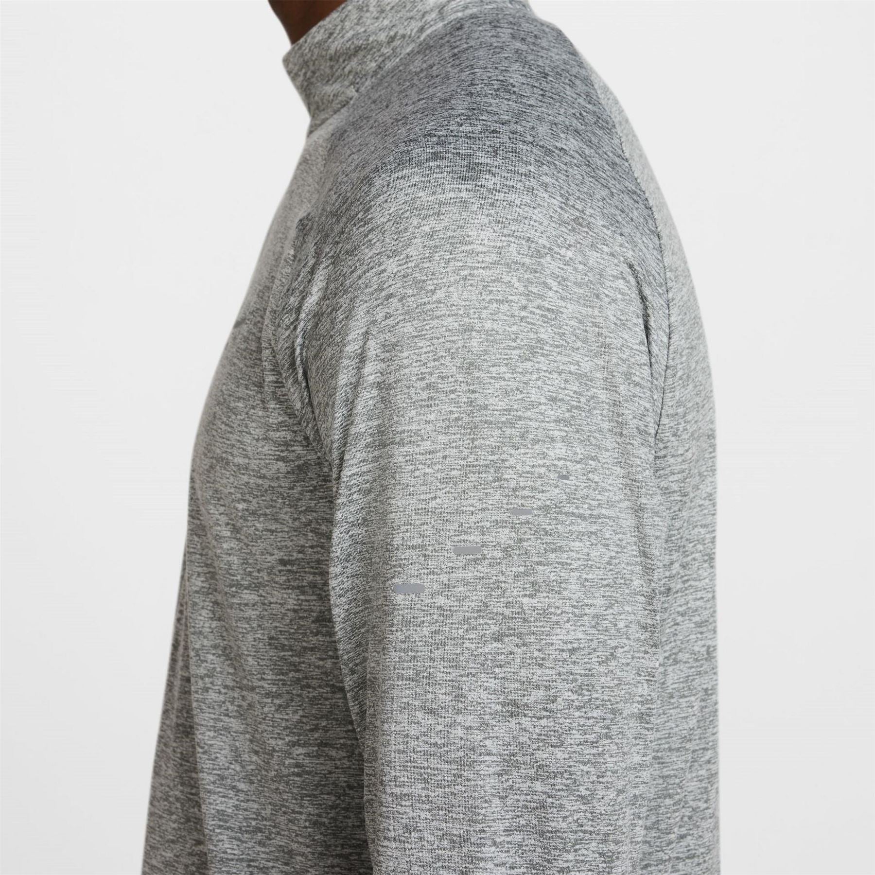 Nike Stride Zip Neck Regular Fit T-Shirt