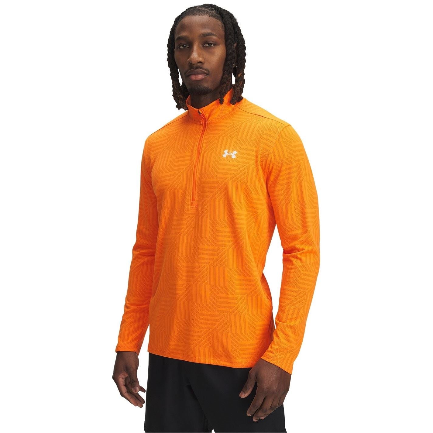 Under Armour Geotessa Tech Zip Neck Long Sleeve Sweatshirt