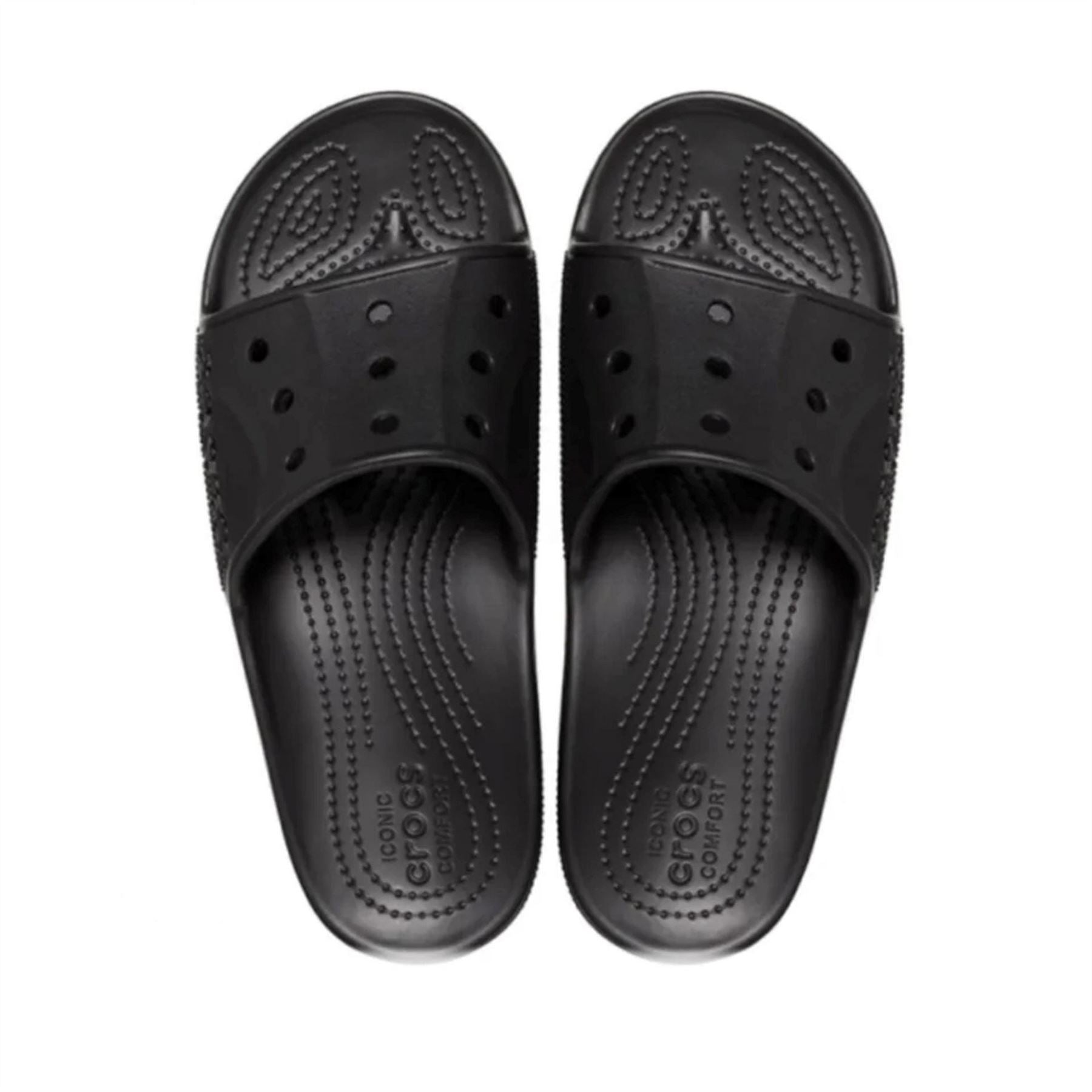 Crocs Baya II Wordmark Open Toe Slides