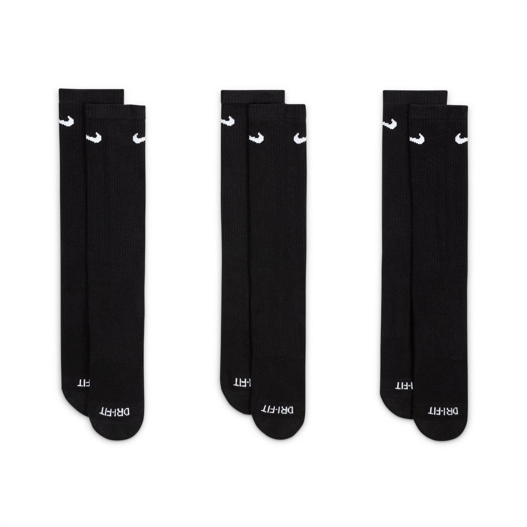 Nike Mens 3 Pack Crew Socks