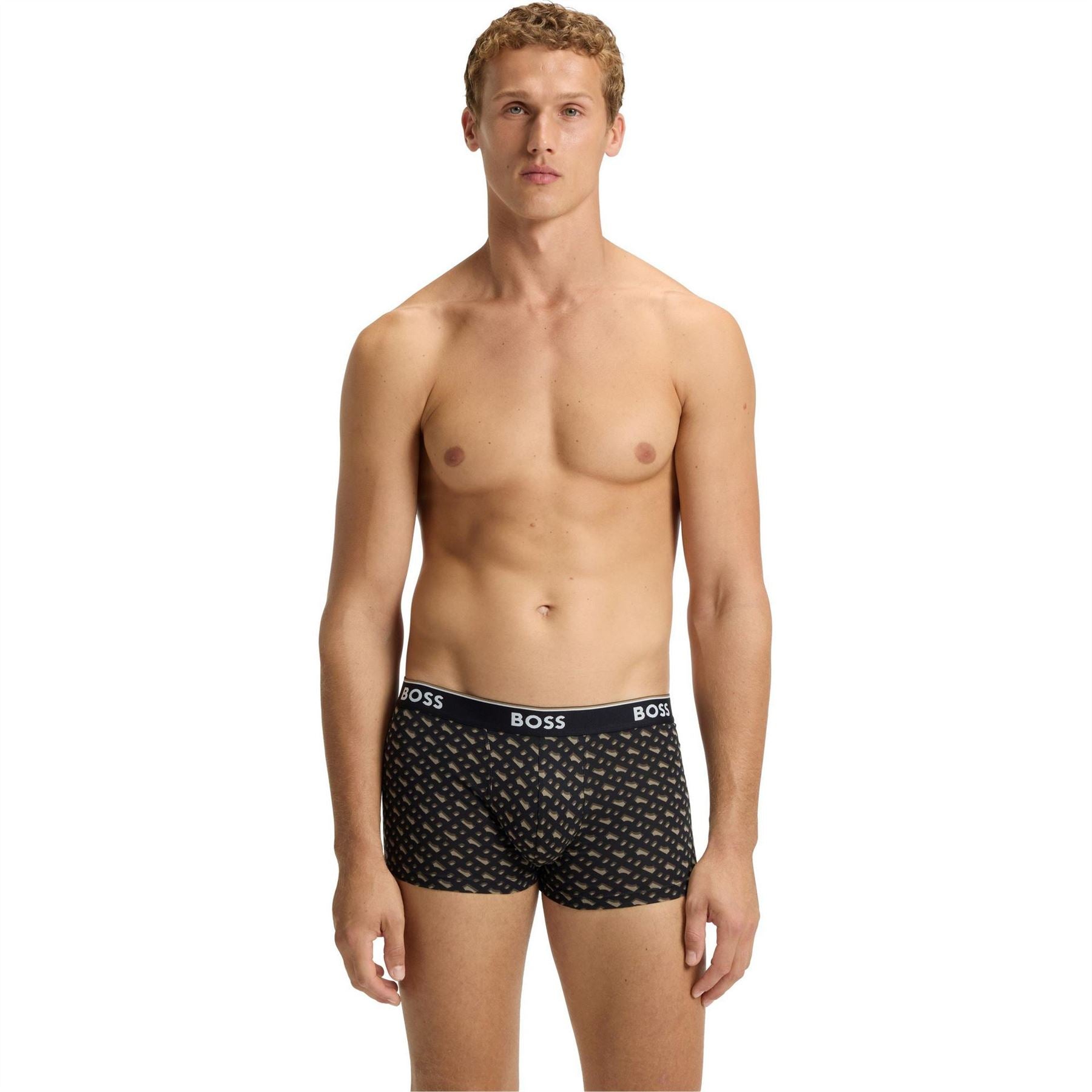 Boss BOSS Bodywear 3 Pack Boxer Shorts with Logo Detail