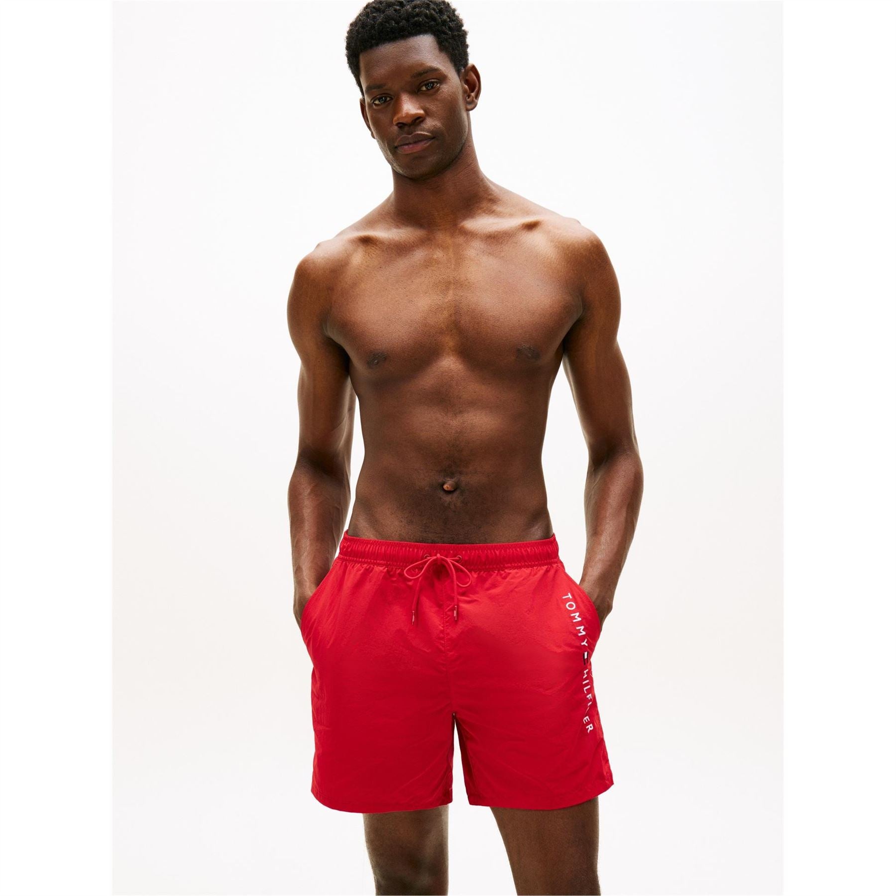 Tommy Hilfiger Logo Mid Swim Shorts