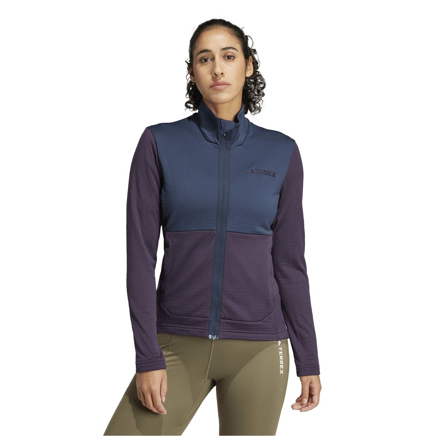 adidas Womens Terrex Multi Light Fleece Full Zip Jacket