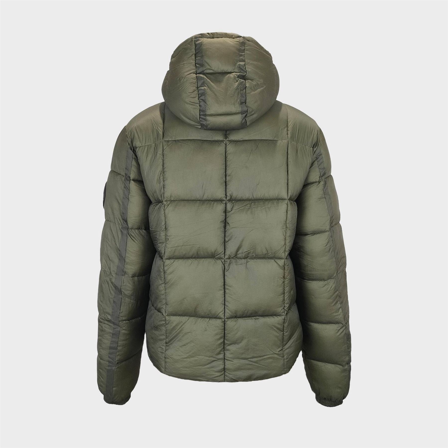 Pretty Green Trafford Weather Resistant Long Sleeve Short Puffer Jacket