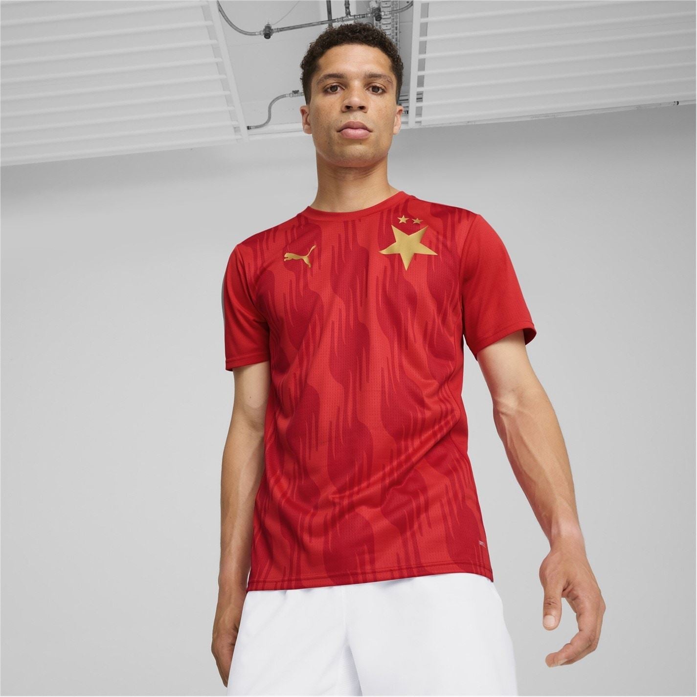 Puma Slavia Prague Pre Match Shirt 2024 2025 Adults
