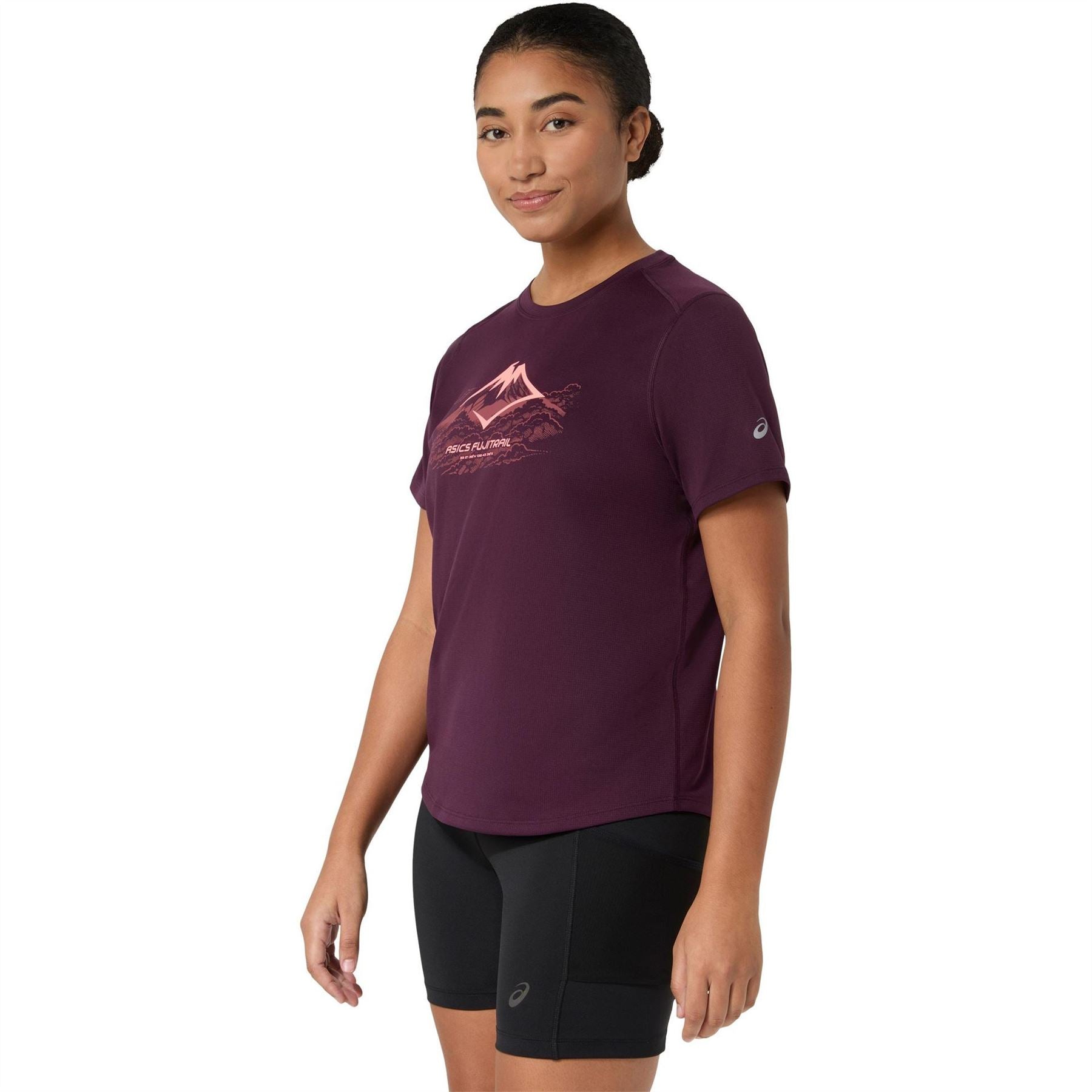 Asics Fuji Logo Short Sleeve Running T-Shirt