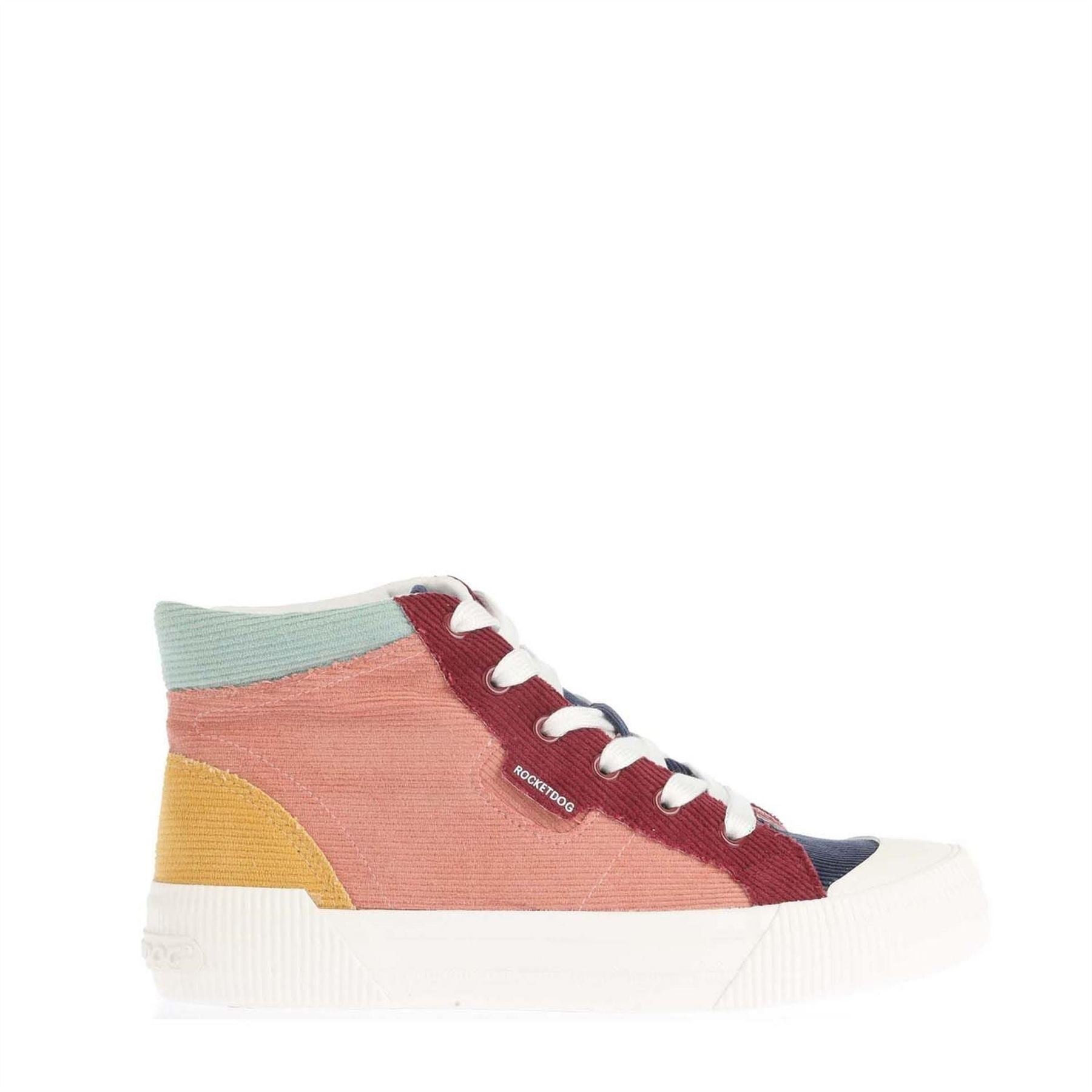 Rocket Dog Corduroy High Top Trainers