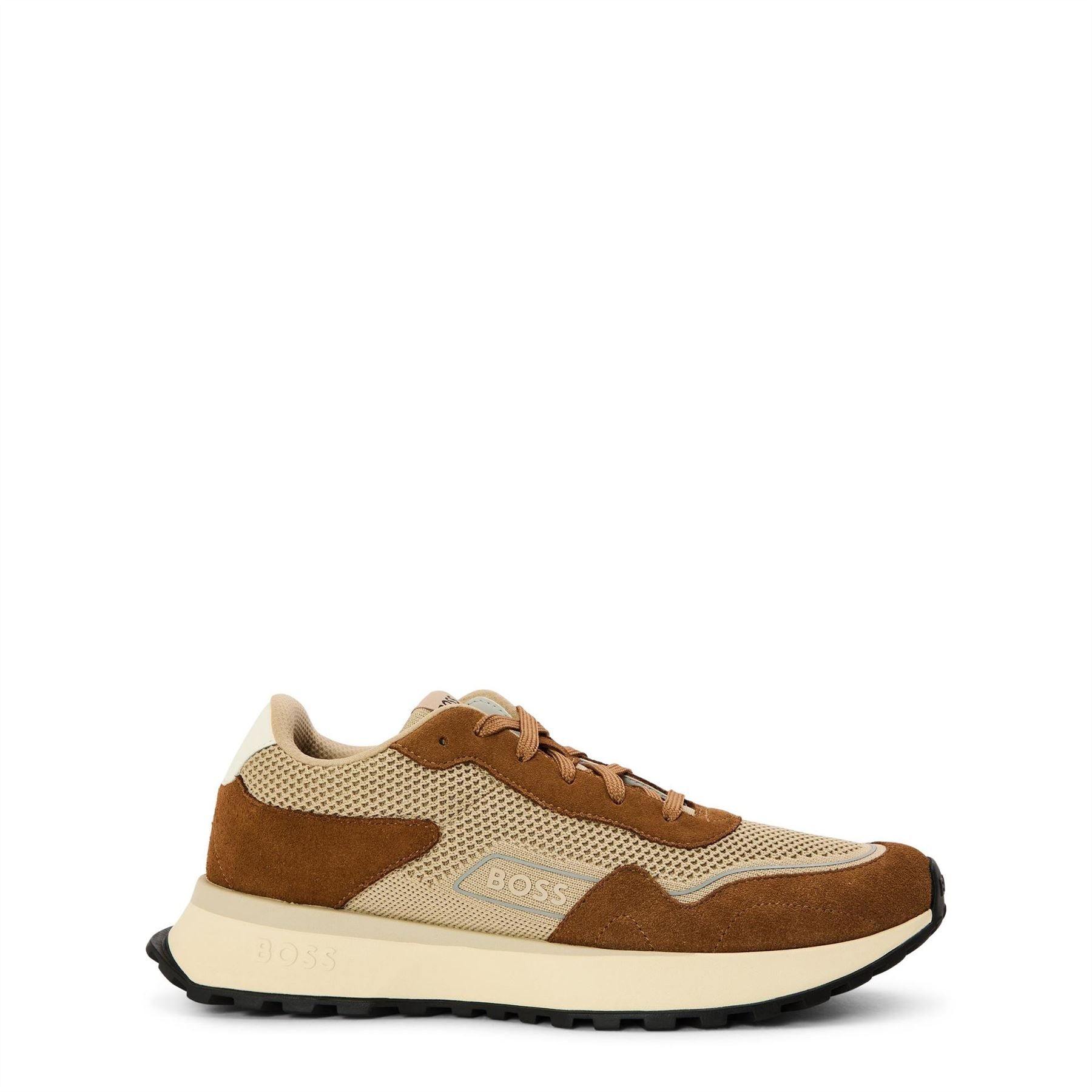Boss Mens Runn Knsd 10260591 01 Low Top Trainers