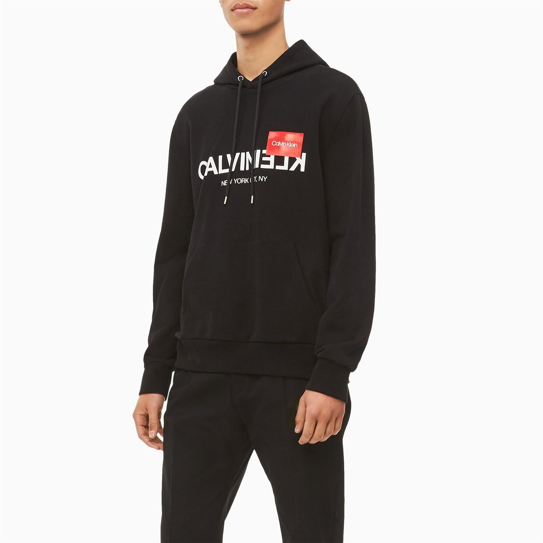 Calvin Klein Reverse Logo Hoodie