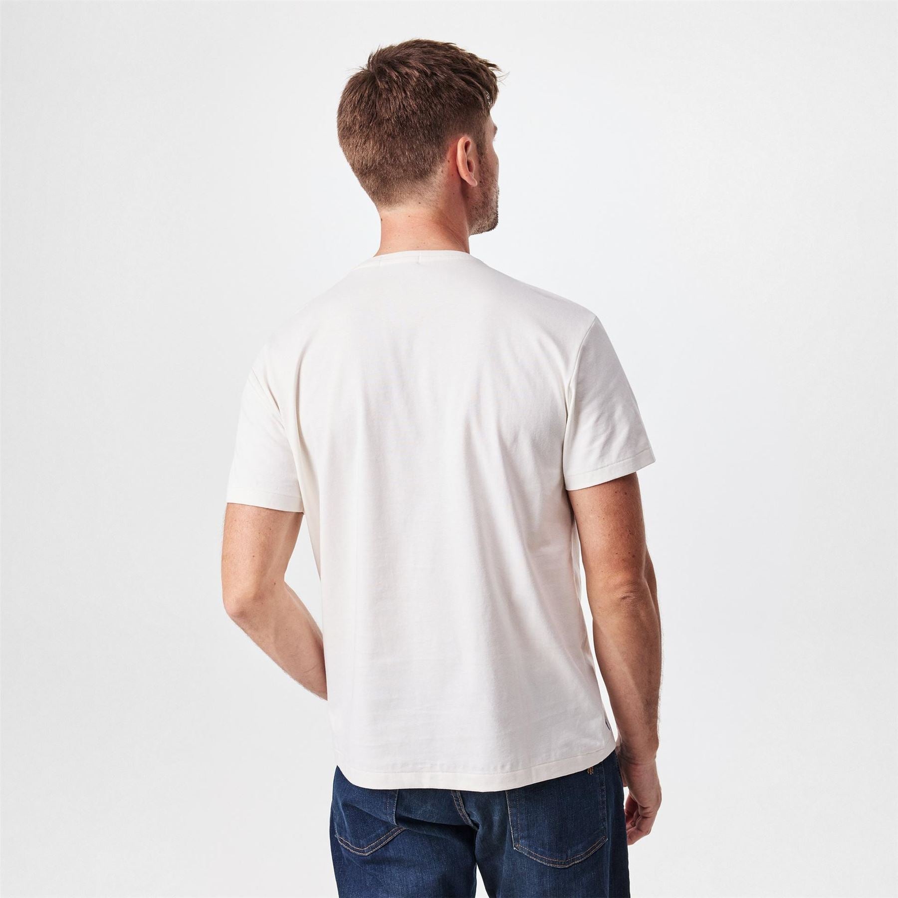 Polo Ralph Lauren Regular Fit Crew Neck Arch Lettering Shirt